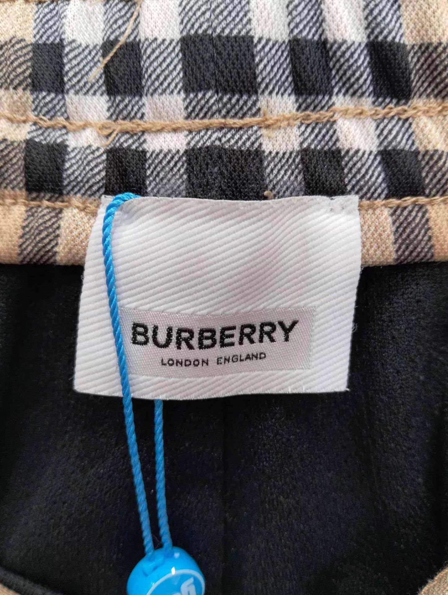 Burberry BURBERRY Elastic Waist Check L Shorts Size 28" / US 6 / IT 42 - 3 Thumbnail