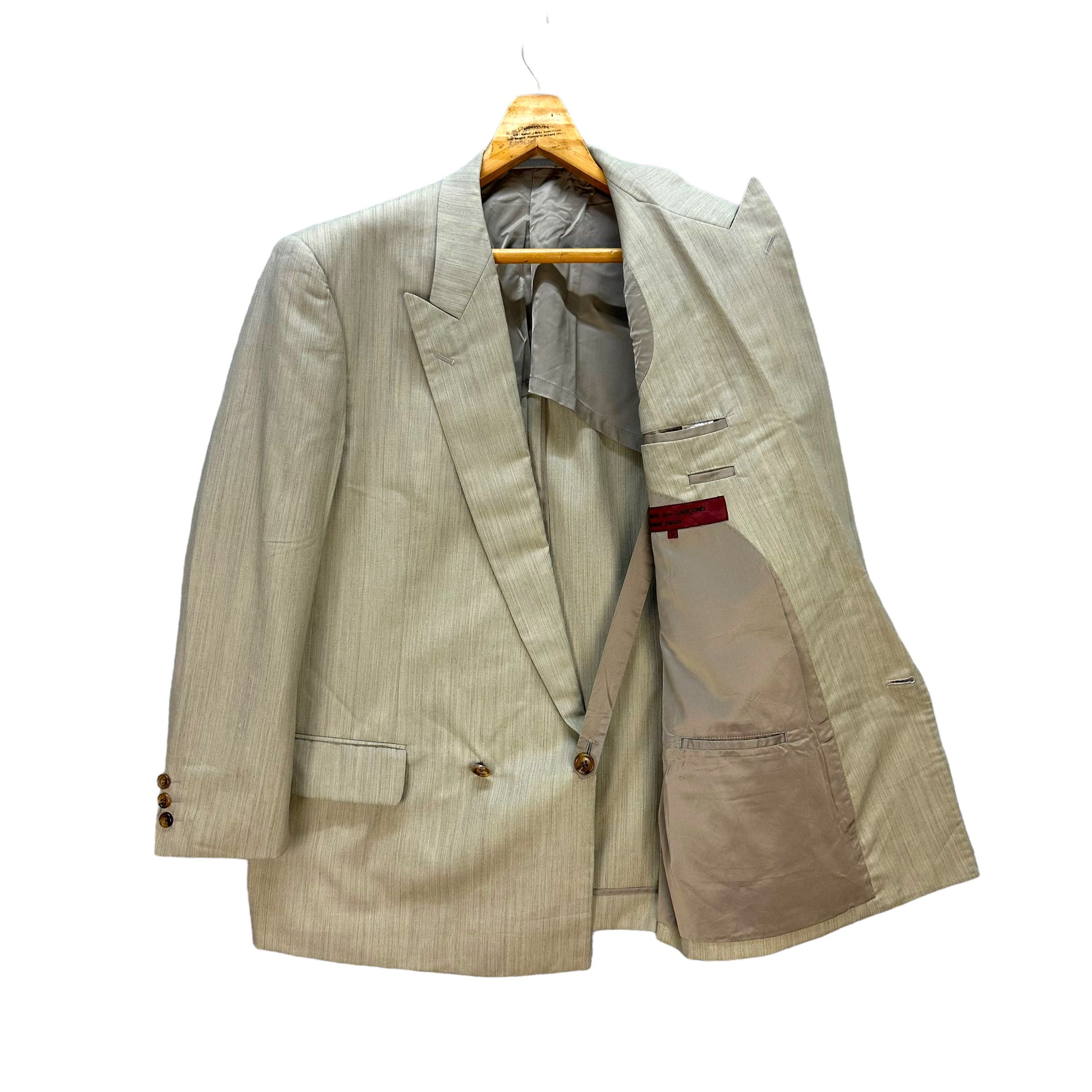 Comme des Garcons Homme Deux CDGHD AD1991 SUIT JACKET / BLAZERS #8540-013 Size US M / EU 48-50 / 2 - 1 Thumbnail