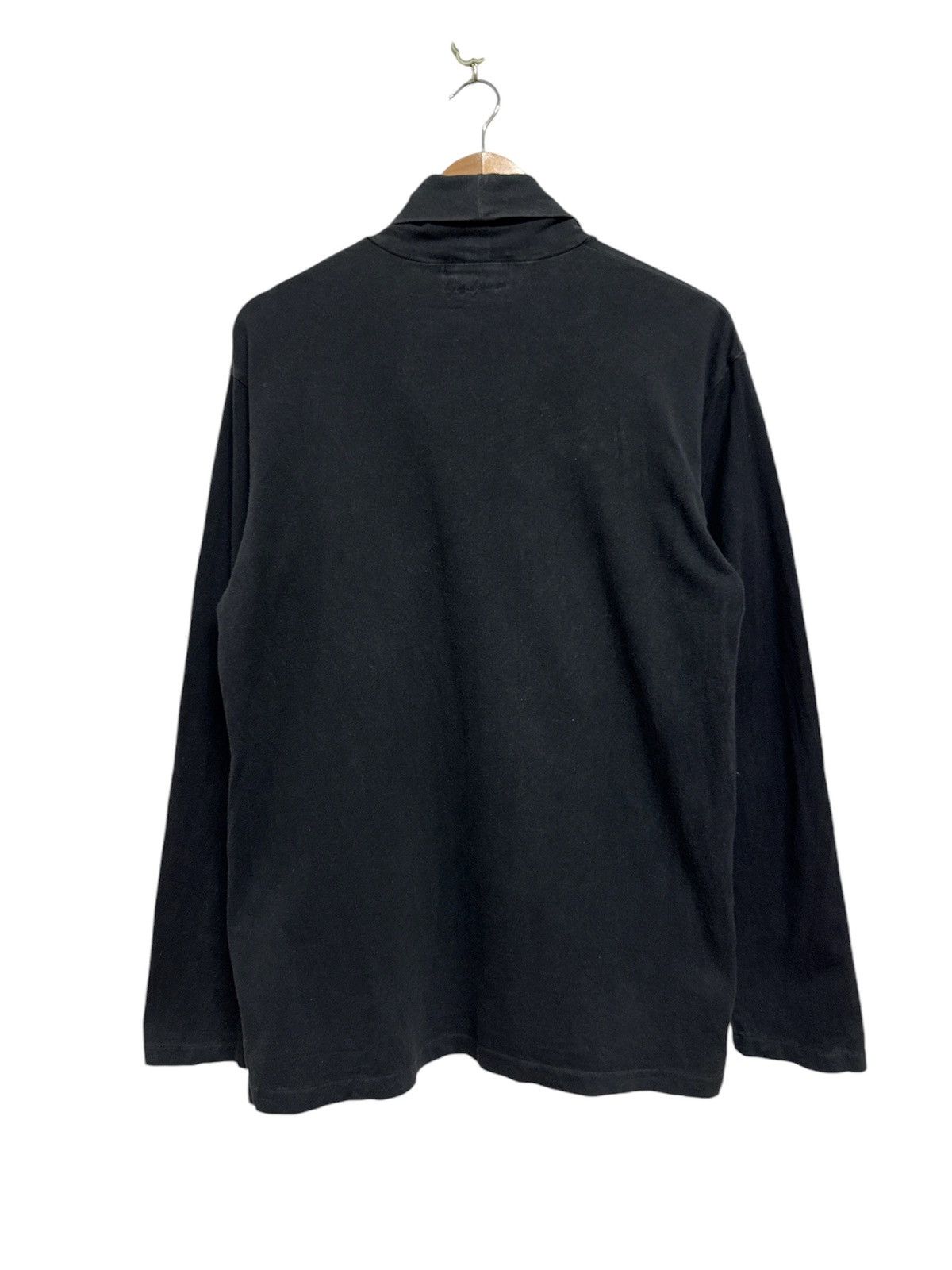 Vintage × Yohji Yamamoto Vtg Yohji Yamamoto Pour Homme Signature Turtleneck Size US M / EU 48-50 / 2 - 4 Thumbnail