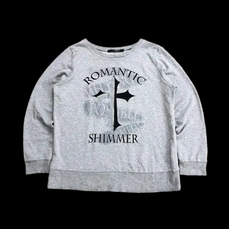 20471120 Romantic Shimmer Cross Ifsixwasnine LGB Sweatshirt Size US L / EU 52-54 / 3 - 1 Thumbnail