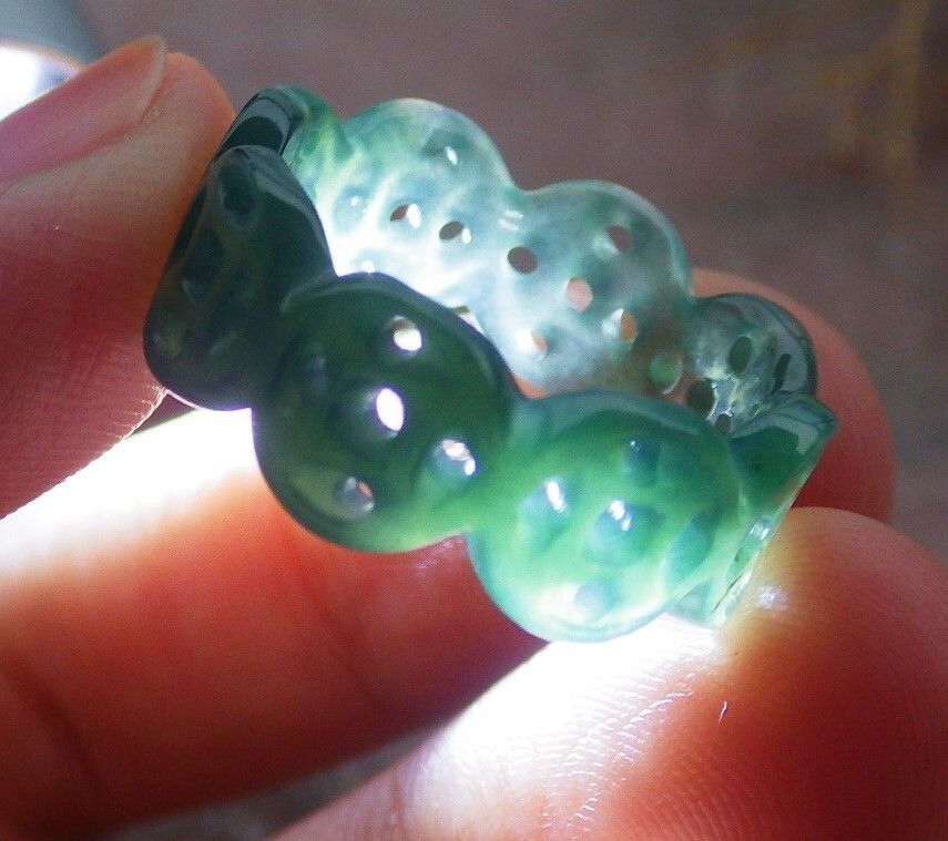 Other 108616 VS Certified Jadeite jade Green Coin Circle NO. 6 Size ONE SIZE - 7 Thumbnail
