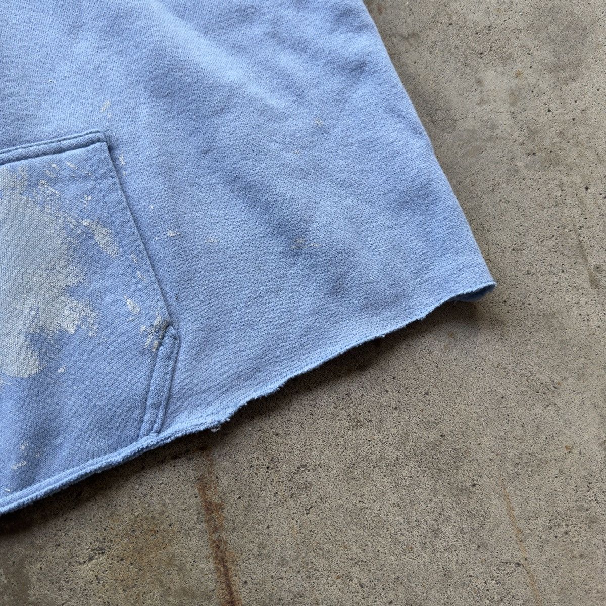 Vintage Thrashed Faded Distressed Painted Sweatshirt ERD Grunge ERL Size US L / EU 52-54 / 3 - 7 Thumbnail