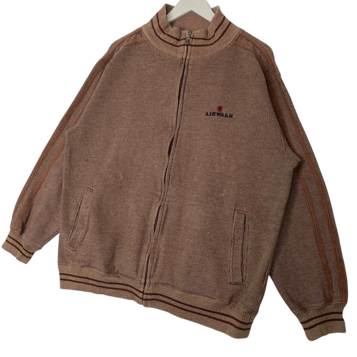 Other Vintage Air Walk Full Zip Brown Pullover Jumper Size XL Size US XL / EU 56 / 4 - 2 Thumbnail