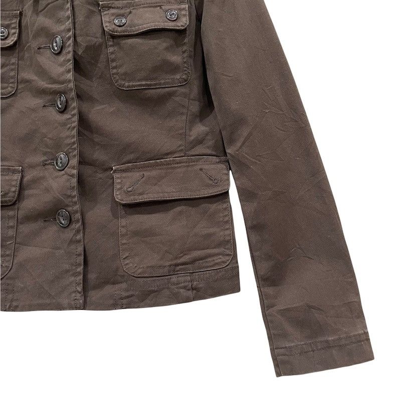 Calvin Klein × Calvin Klein 205W39NYC Calvin Klein Jeans Button Cropped Jacket Size L / US 10 / IT 46 - 4 Thumbnail