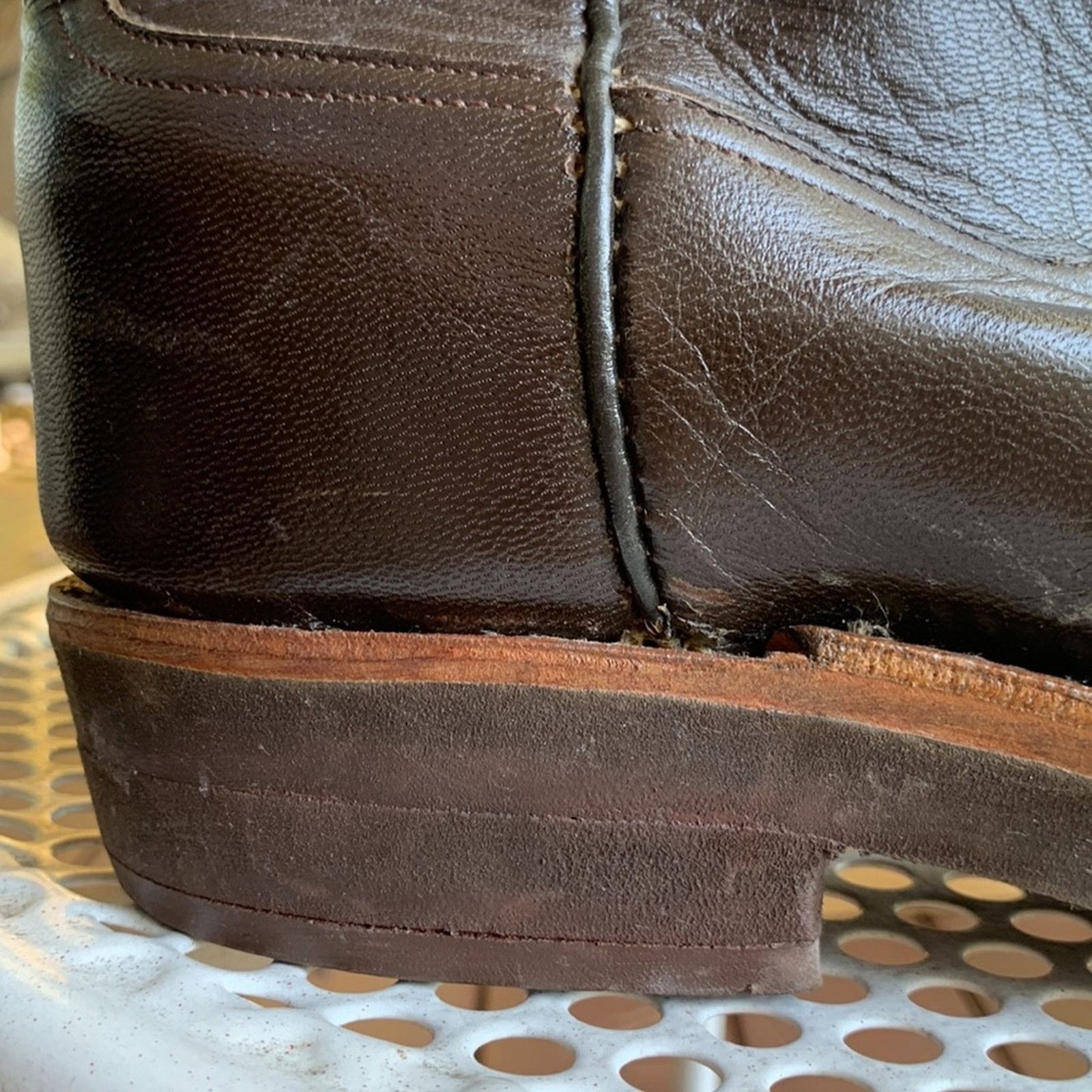 Vintage Mandujano custom made cowboy western boots Size US 8 / IT 38 - 8 Thumbnail