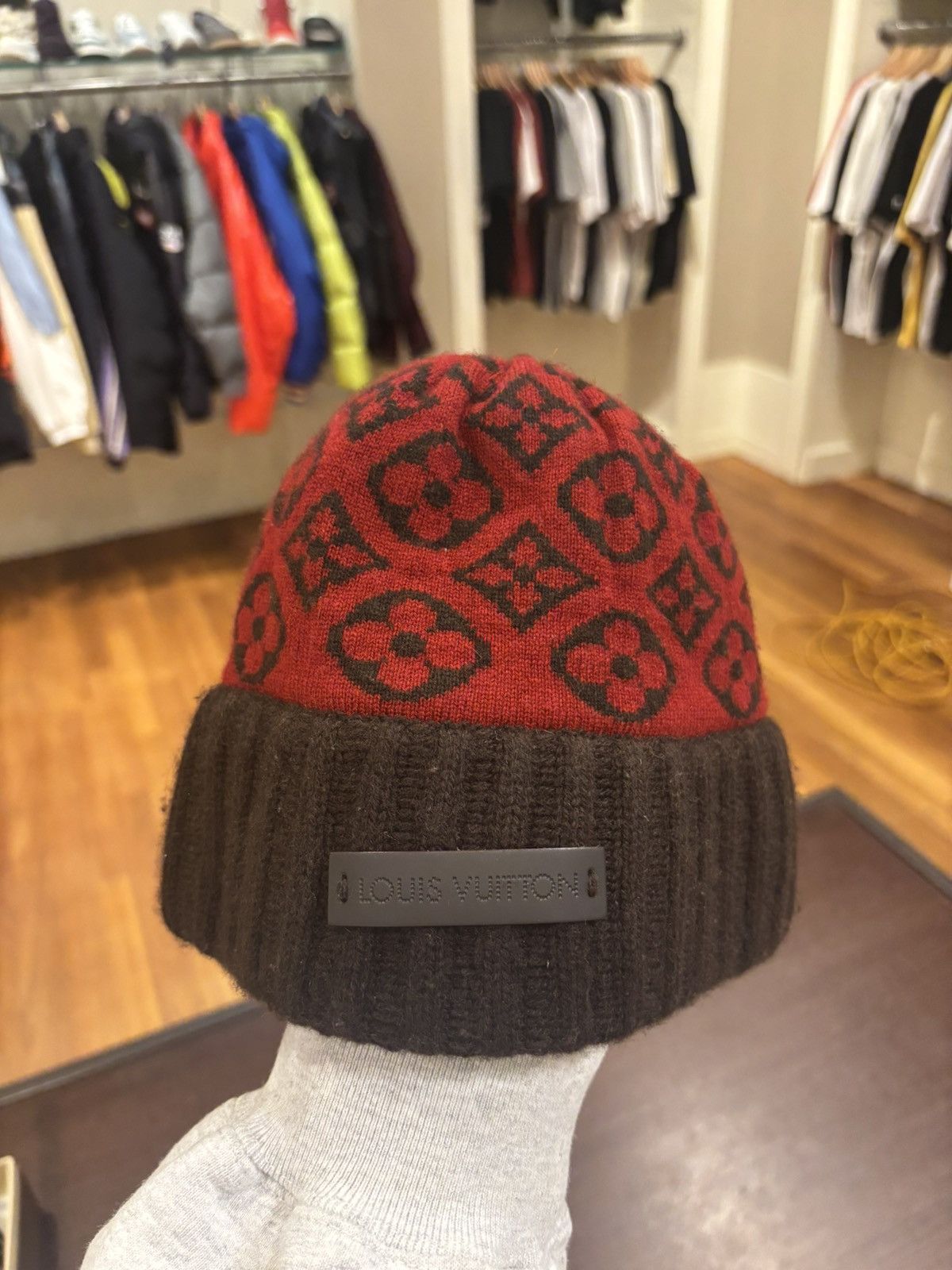 Louis Vuitton ビーニーM79081 Louis Vuitton LV Beanie | Grailed
