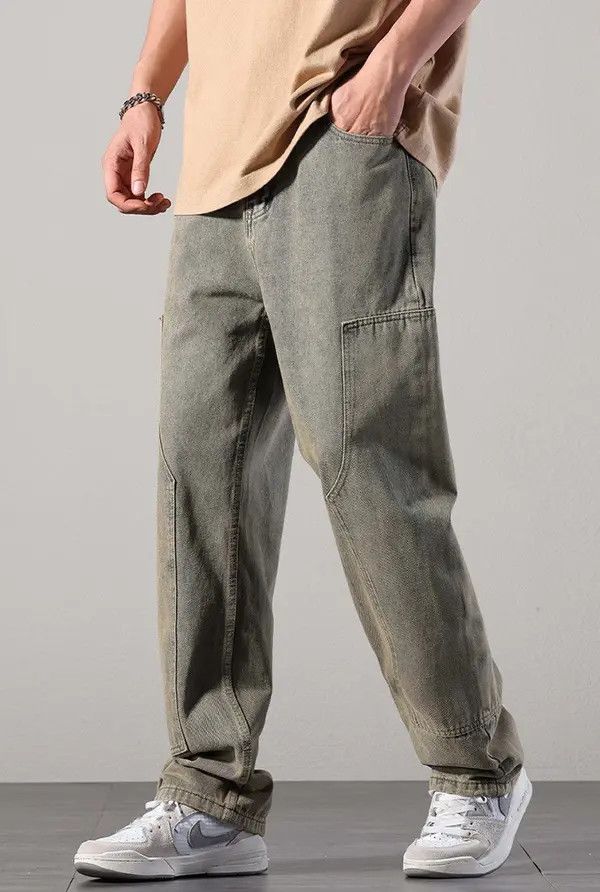 Japanese Brand Kirari x Hiro Retro all-match casual washed distressed jeans Size US 32 / EU 48 - 6 Thumbnail