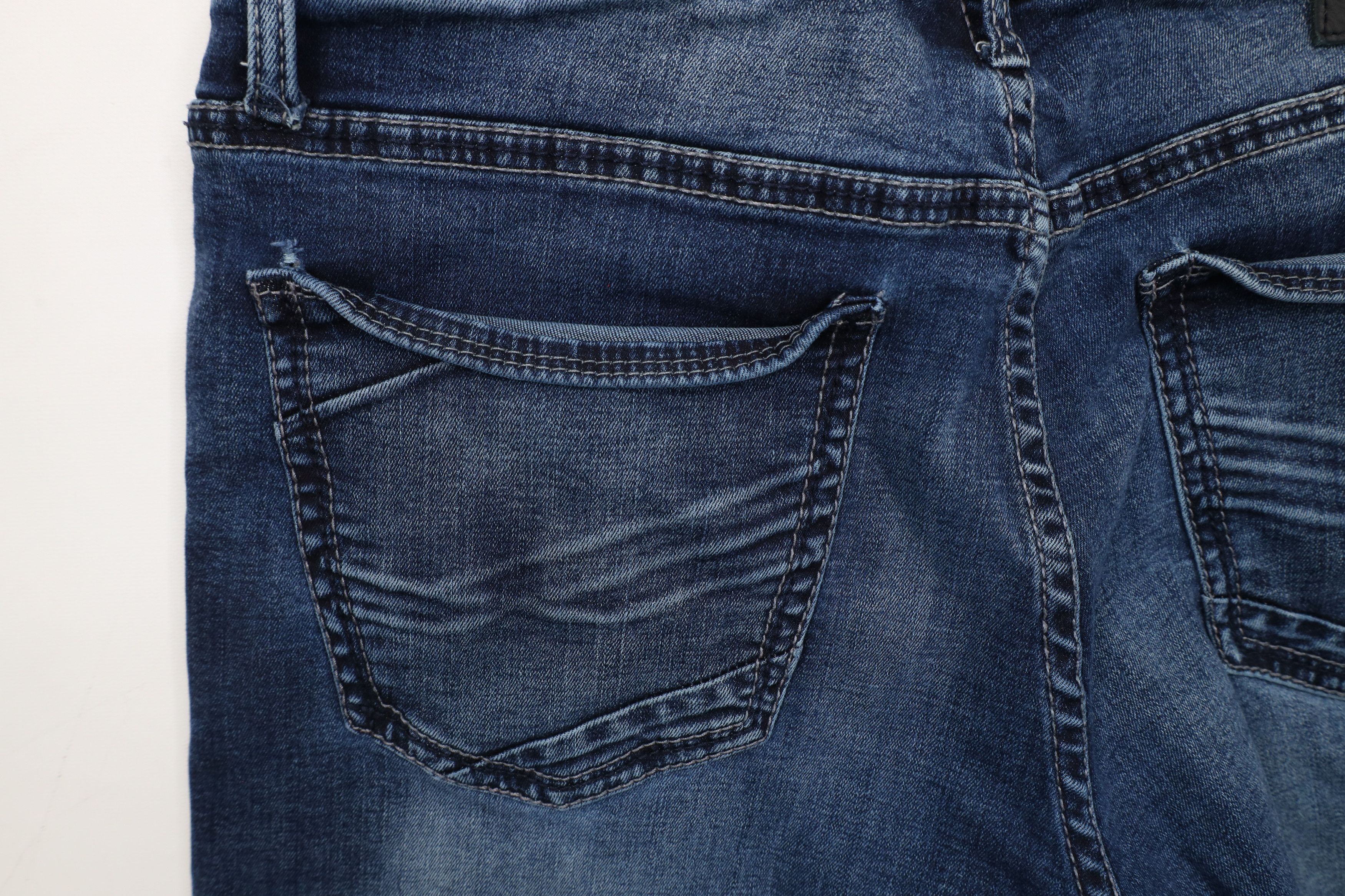 Vintage Buckle BKE Stitch Stretch Jake Bootleg Denim Jeans Blue Size US 36 / EU 52 - 12 Thumbnail