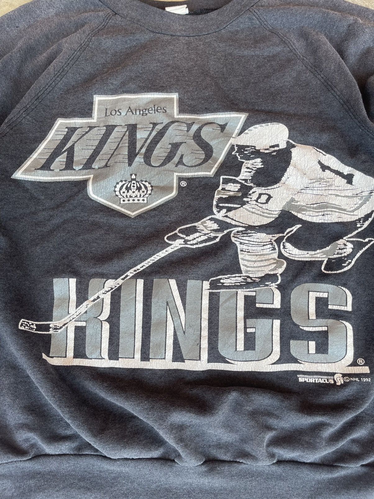 NHL Vintage 90s NHL Kings Los Angeles Sweatshirt Size US M / EU 48-50 / 2 - 6 Thumbnail