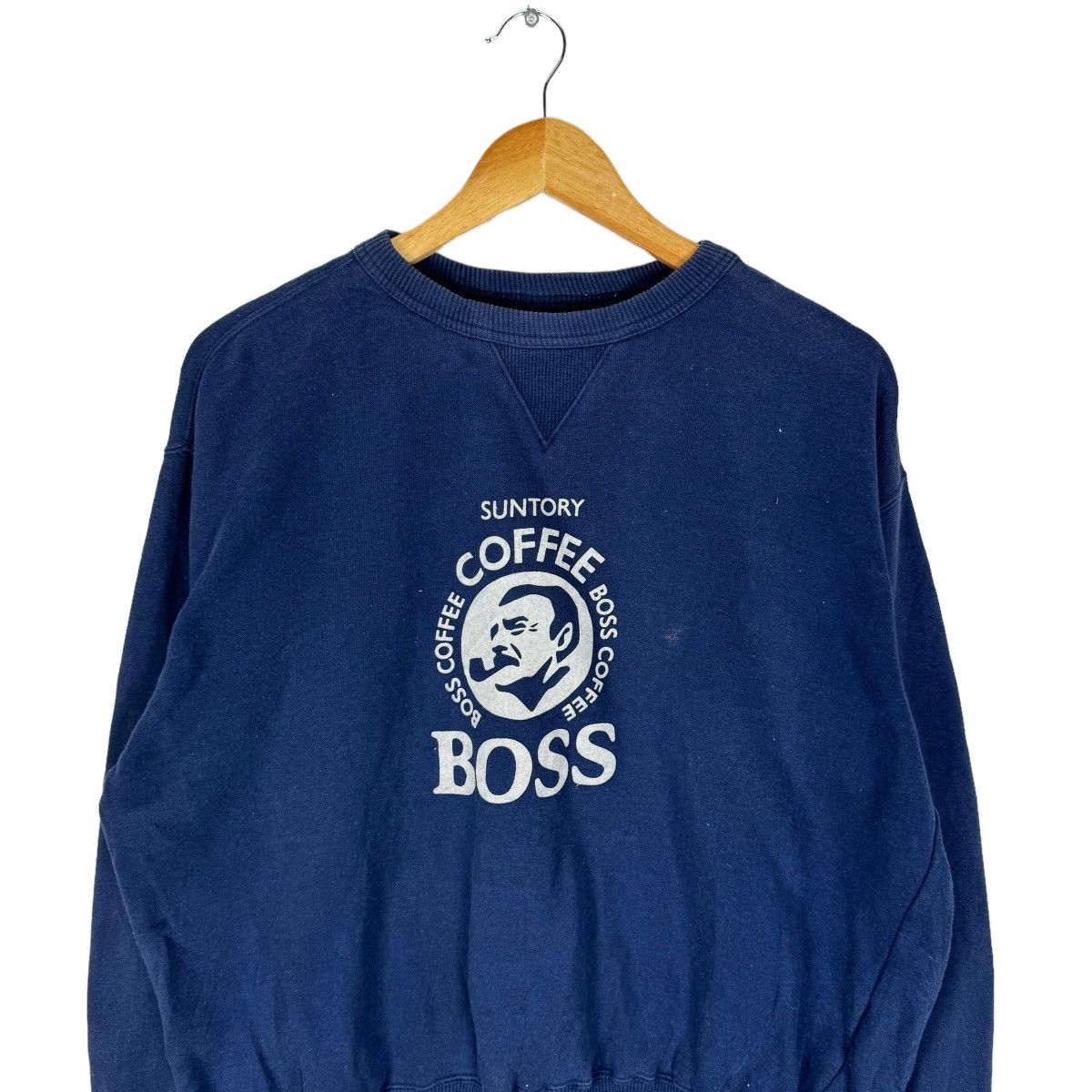 Japanese Brand × Vintage ❄️SUNTORY BOSS COFFEE SWEATSHIRT CREWNECK Size US L / EU 52-54 / 3 - 2 Thumbnail