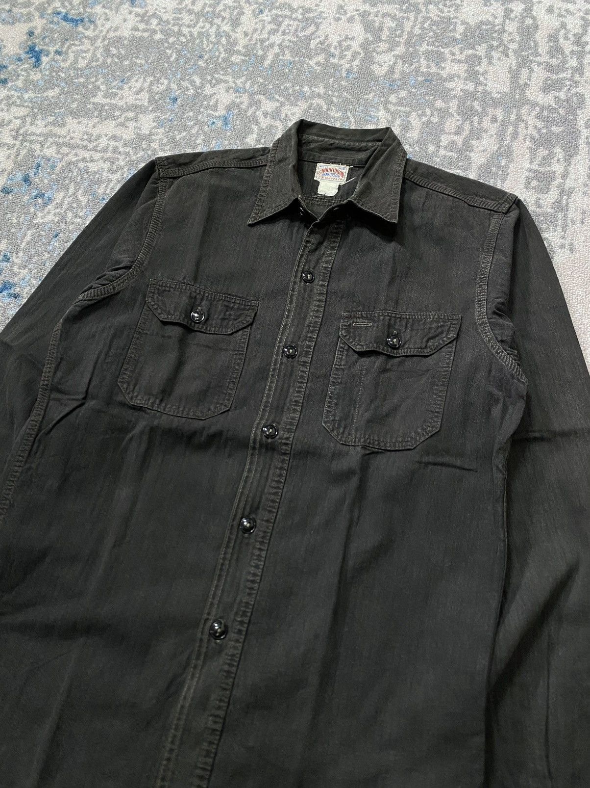 The Real McCoy's 8 Hours Union Joe Mccoy Shirt Size US M / EU 48-50 / 2 - 2 Thumbnail