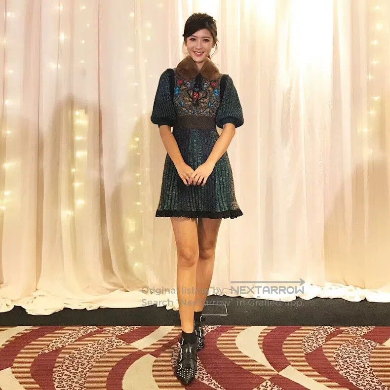 Valentino Valentino Jacquard knitted dress Size S / US 4 / IT 40 - 8 Thumbnail