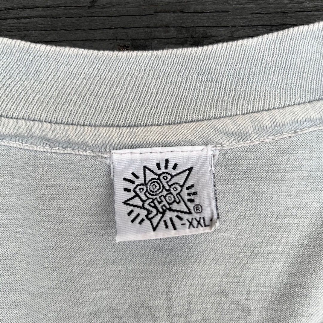 Keith Haring × Vintage Keith Haring 1990 90s Vintage Pop Shop Art Museum T-Shirt Size US XXL / EU 58 / 5 - 5 Thumbnail