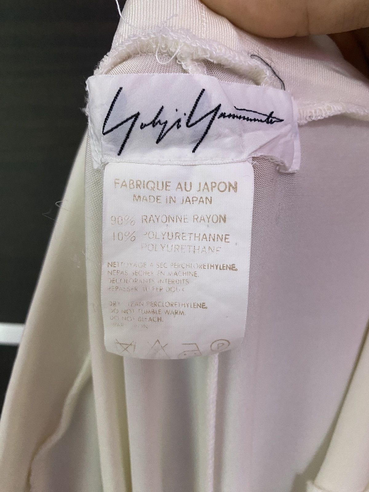Yohji Yamamoto Aw 15 Yohji Yamamoto Signature Stretch Pant Size US 32 / EU 48 - 6 Thumbnail