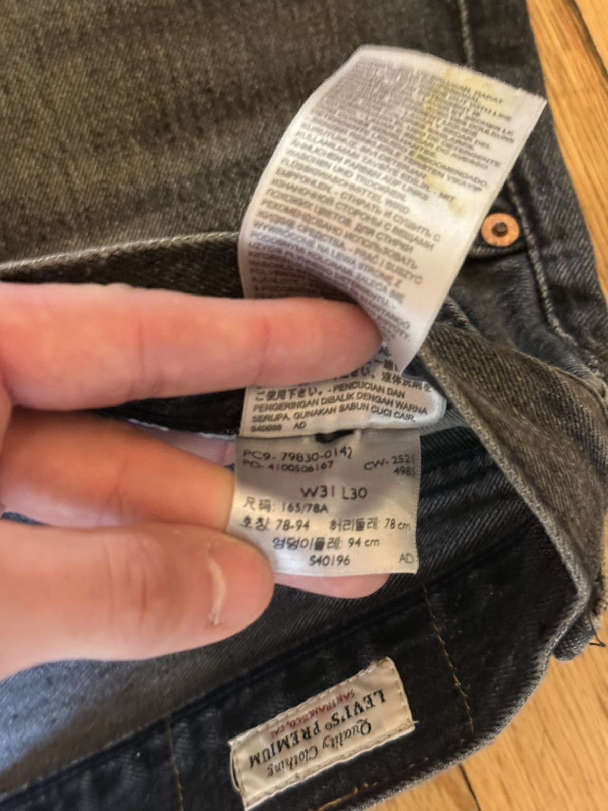 Levi's Levi 501 ‘93s Size US 31 - 3 Thumbnail
