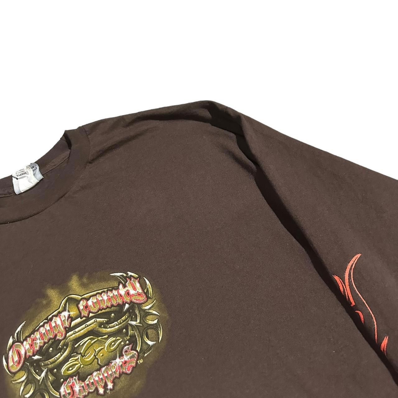 Designer Vintage 90s Orange County Choppers Long-Sleeve Shirt Size US XL / EU 56 / 4 - 2 Thumbnail