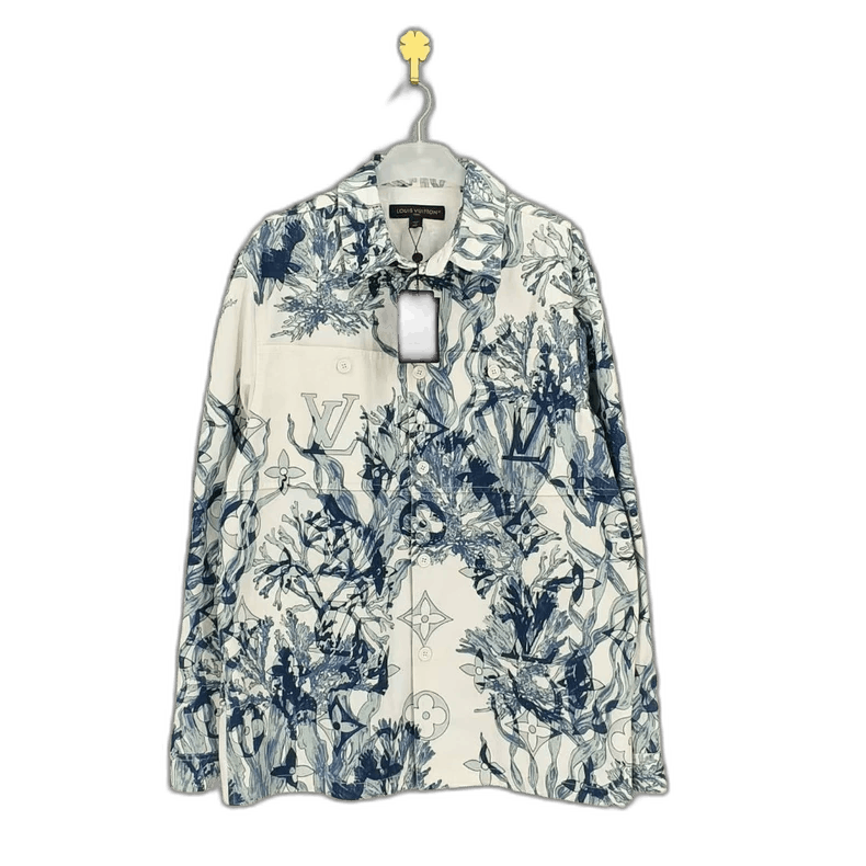 Louis Vuitton louis vuitton floral denim shirt jacket Size US XXL / EU 58 / 5 - 1 Thumbnail