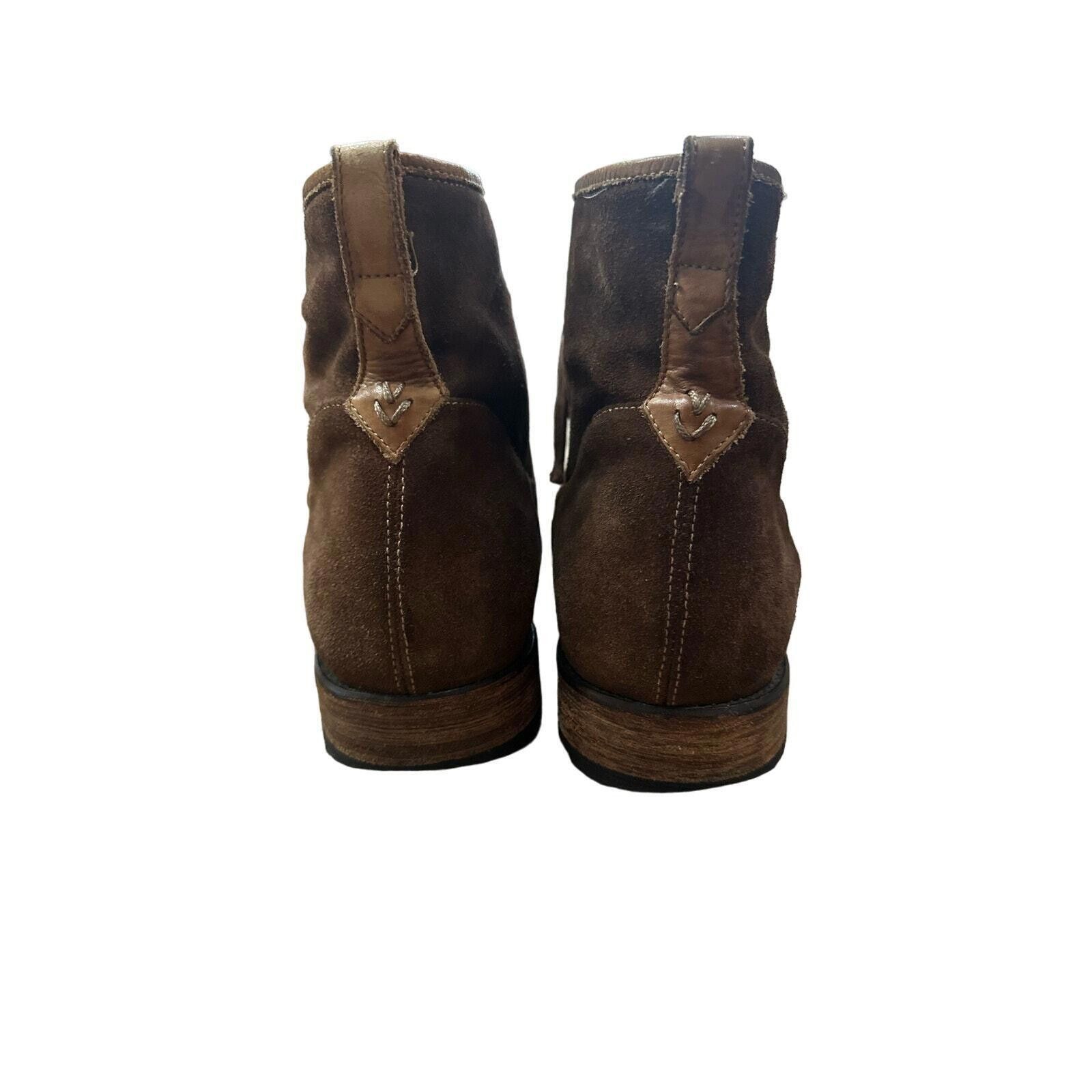 John Varvatos John Varvatos Fleetwood Boots, Suede Lace-up Boots Size US 10 / EU 43 - 3 Thumbnail