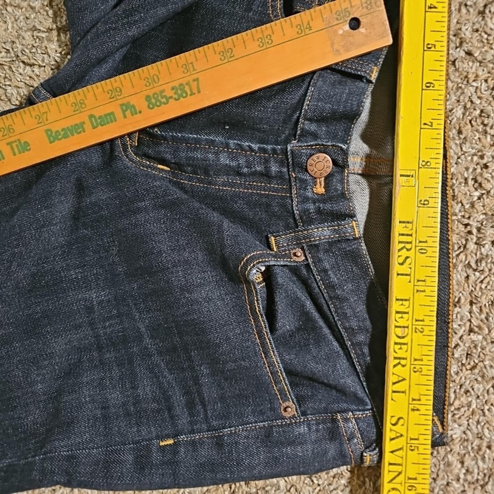 J.Crew J. Crew Sz 30 Womens Toothpick Stretch Jeans Size 30" / US 8 / IT 44 - 5 Thumbnail