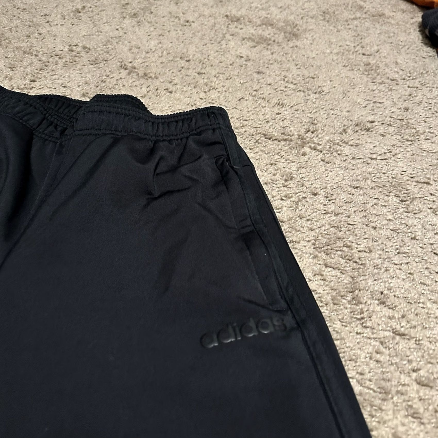 Adidas Adidas Tiro Pants Mens Small Elastic Waist Tapered Soccer Aeroready Black Size US 29 - 2 Thumbnail