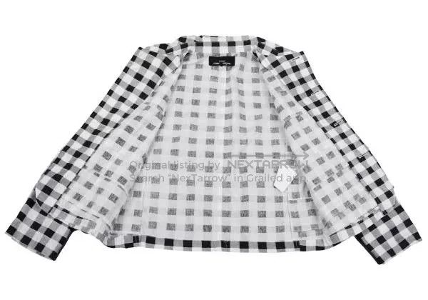 Comme des Garcons Comme des Garcons Black vintage tartan design crewneck top Size S / US 4 / IT 40 - 4 Thumbnail