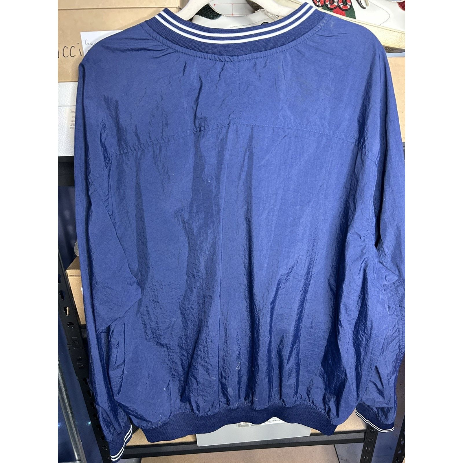 Nike Vintage 90's Nike Men's Windbreaker Center Swoosh Size XL Size US XL / EU 56 / 4 - 5 Thumbnail