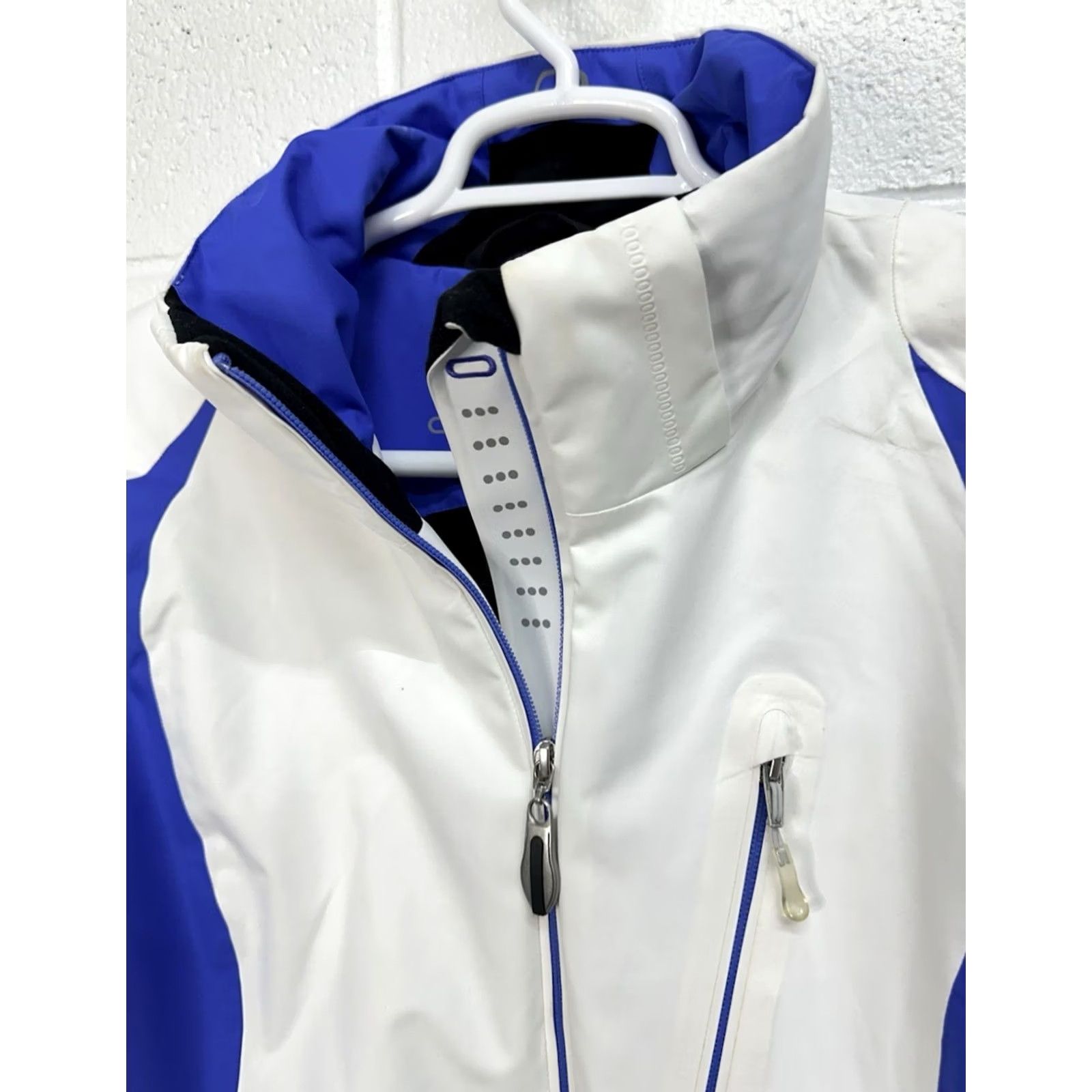 Obermeyer Obermeyer Coat Ski White Waterproof Women 12 Regular Hood Missing Recco Size XL / US 12-14 / IT 48-50 - 2 Thumbnail