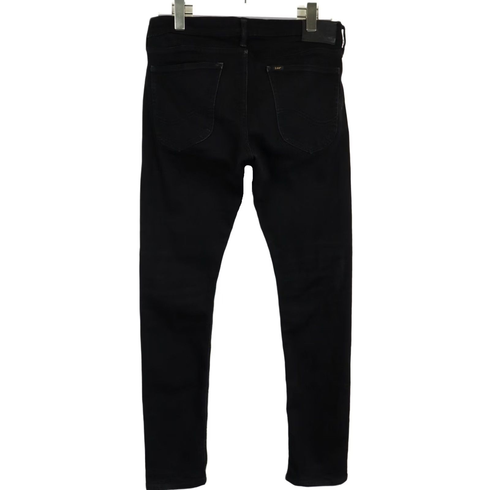 Lee LEE Luke Jeans Slim Fit Stretch Zip Fly Black Mens W31/L32 Denim 98% Cotton 2% Elatane Pocket Regular Sizes Size US 31 - 2 Thumbnail