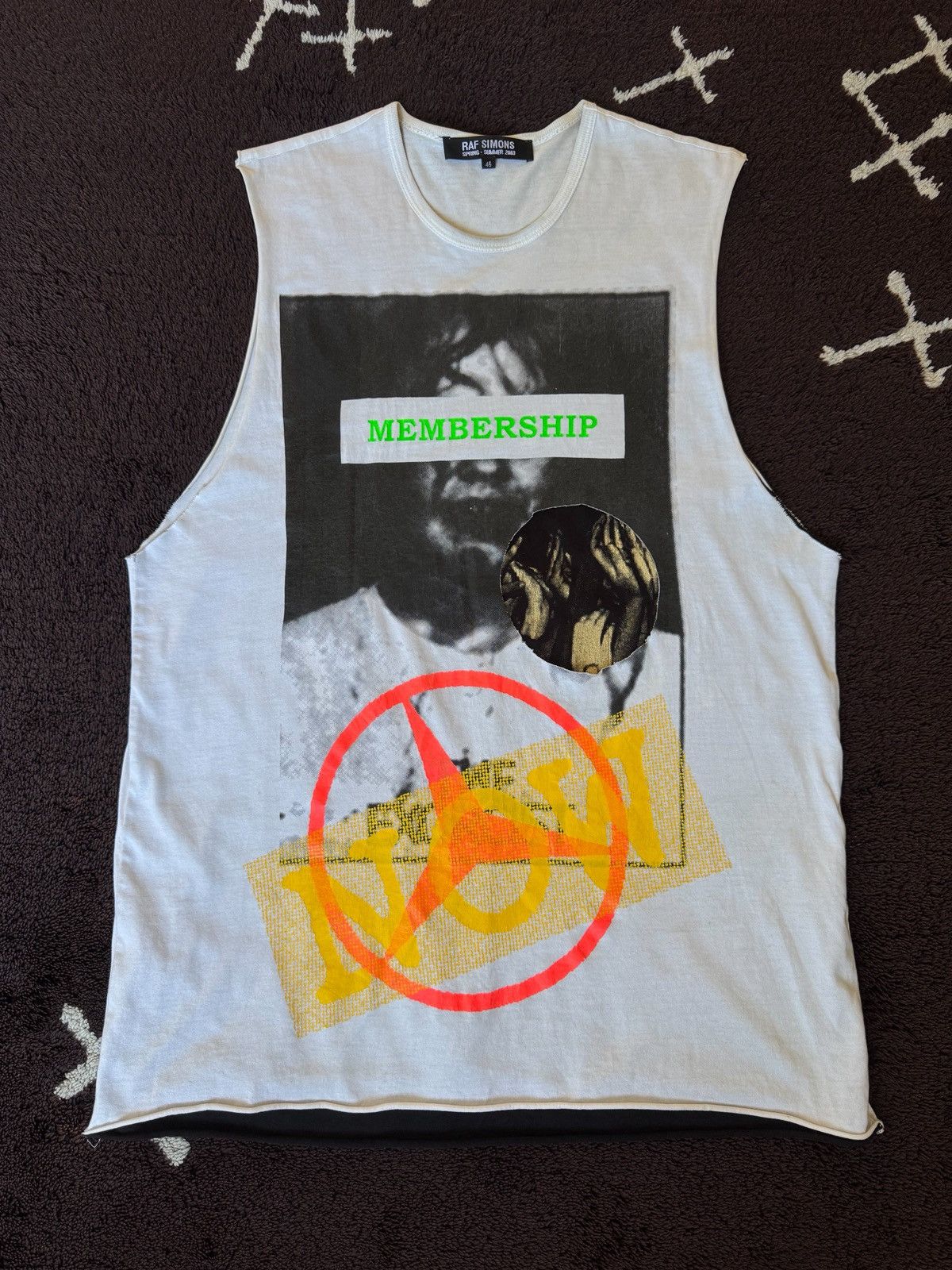 Raf Simons Raf Simons SS03 Consumed tank top Size US L / EU 52-54 / 3 - 1 Thumbnail
