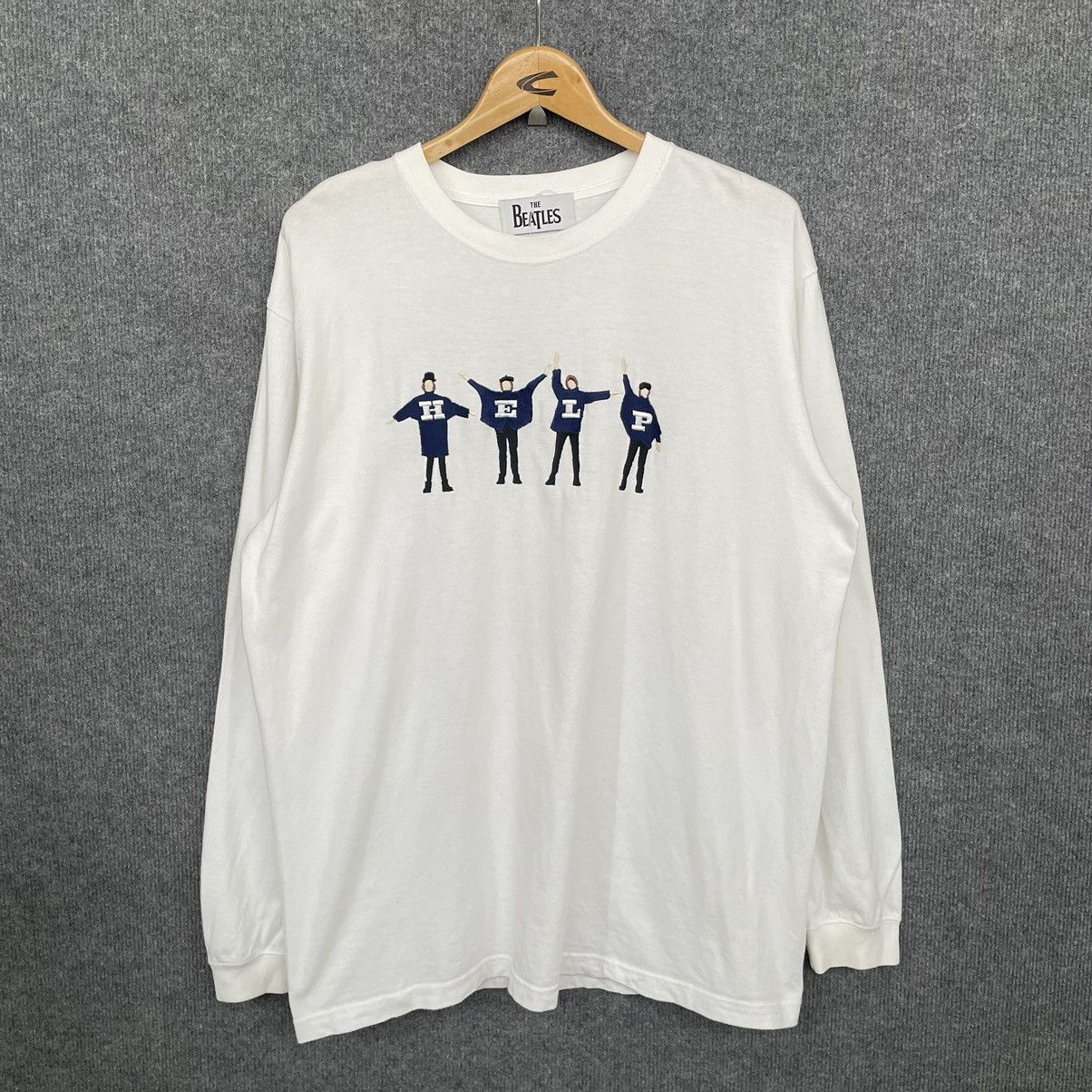 Band Tees The Beatles Help Studio Album Promo Tee Official Reissue Size US XL / EU 56 / 4 - 1 Thumbnail
