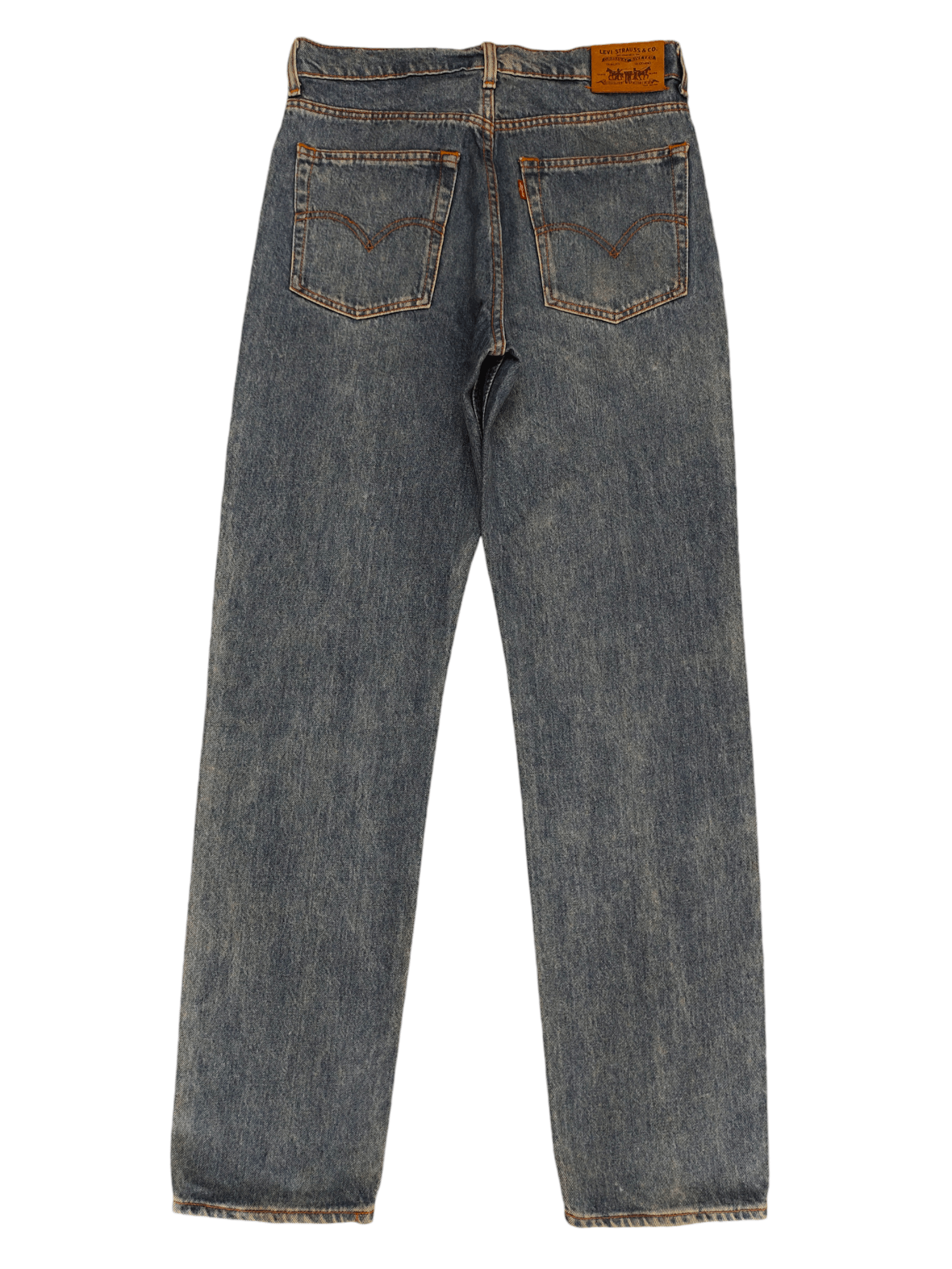 If Six Was Nine Vintage Y2k Levis 525 Sand Wash Denim Jeans Size US 30 / EU 46 - 10 Thumbnail