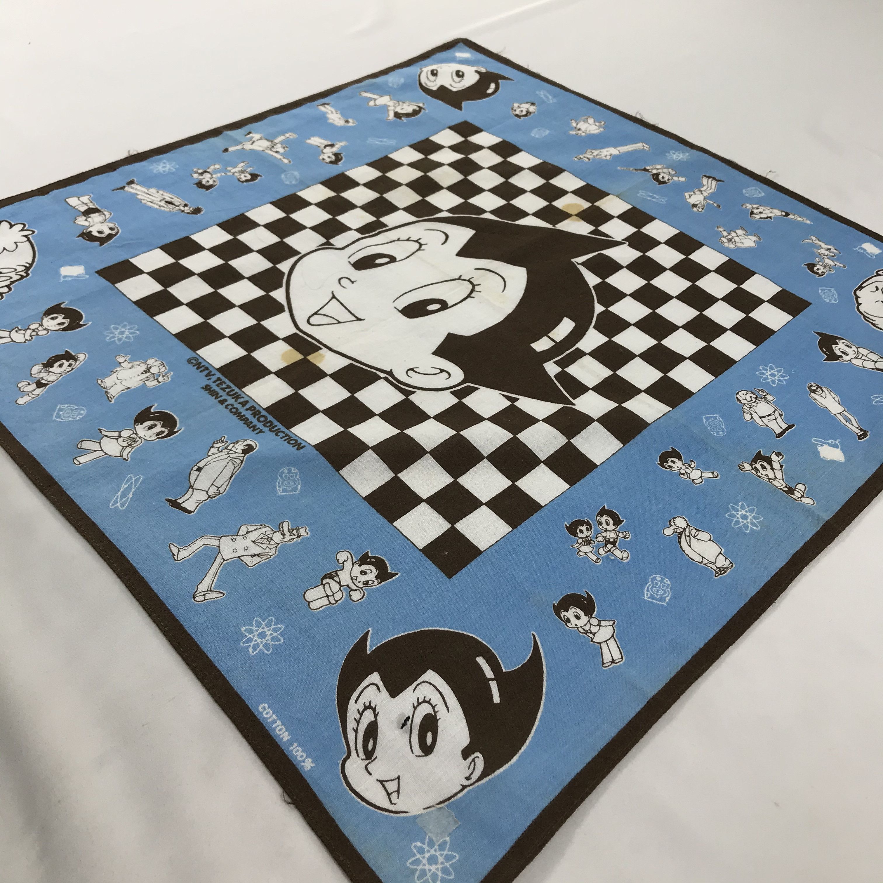 Anime × Japanese Brand × Vintage Astro Boy Bandana / Handkerchief / Neckerchief - S1780 Size ONE SIZE - 2 Thumbnail