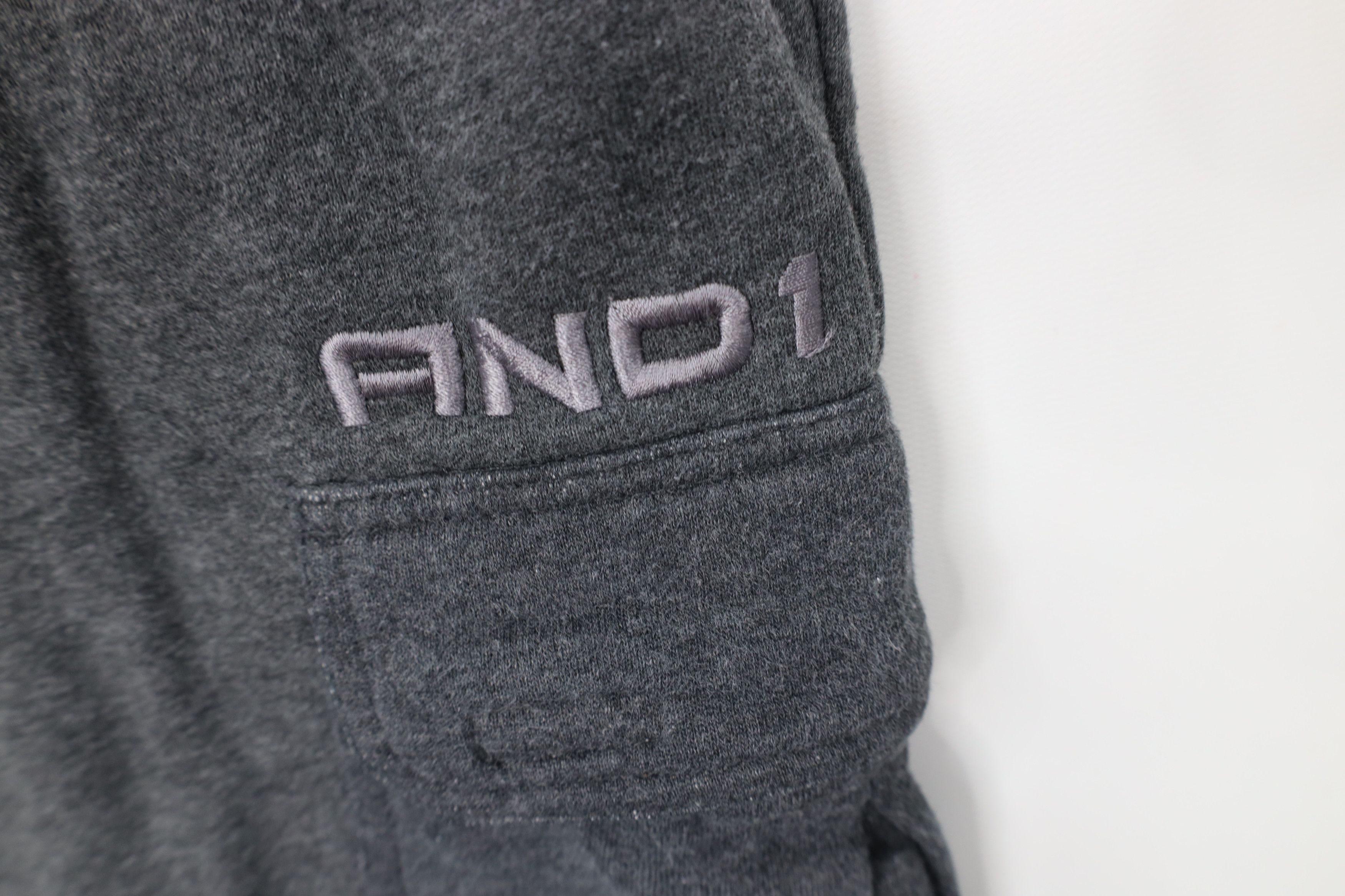 Vintage Vintage And1 And One Basketball Wide Leg Cargo Sweatpants Size US 40 / EU 56 - 6 Thumbnail