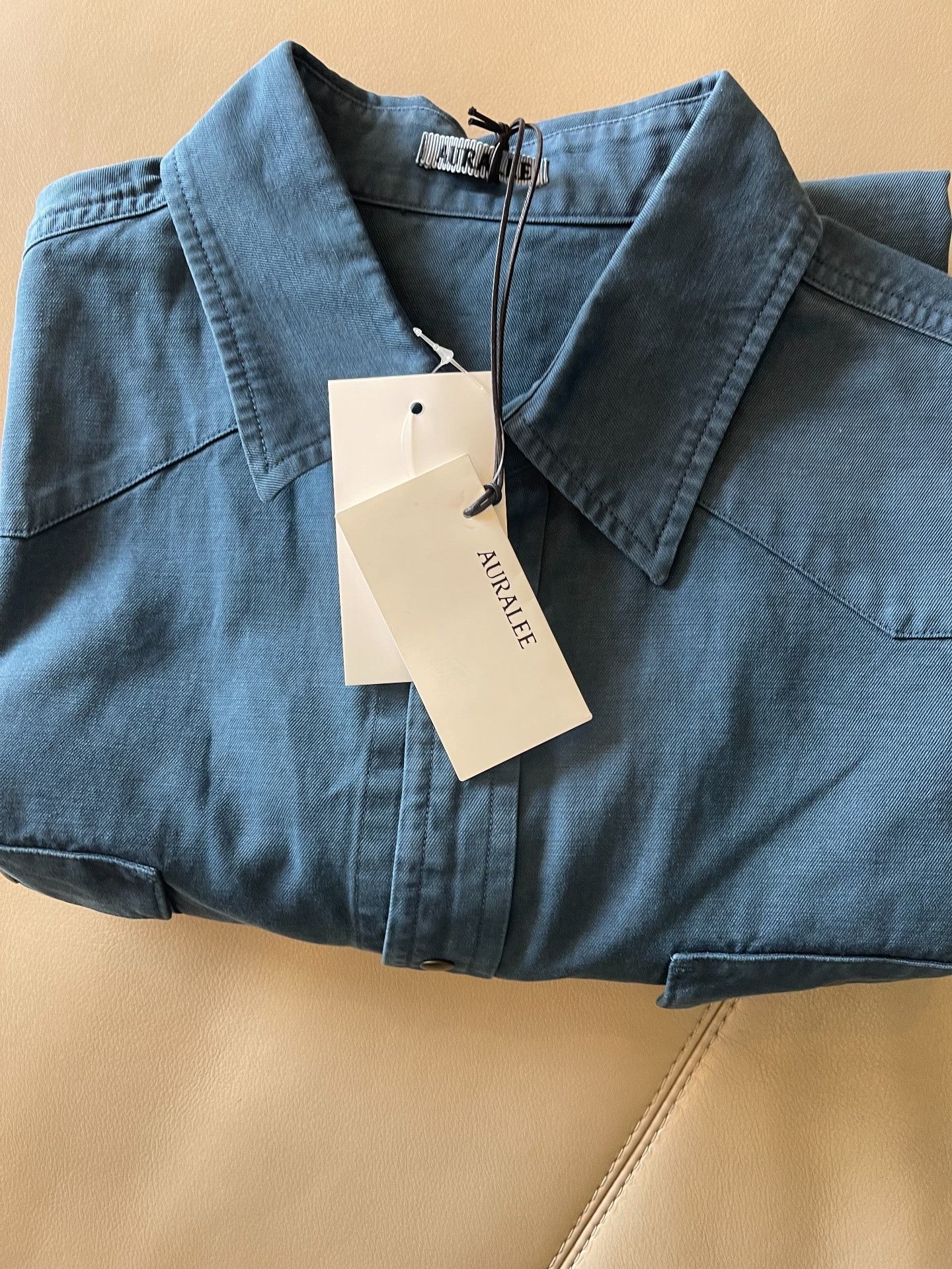 Auralee Auralee Product Dyed Western Shirt Size US XL / EU 56 / 4 - 7 Thumbnail