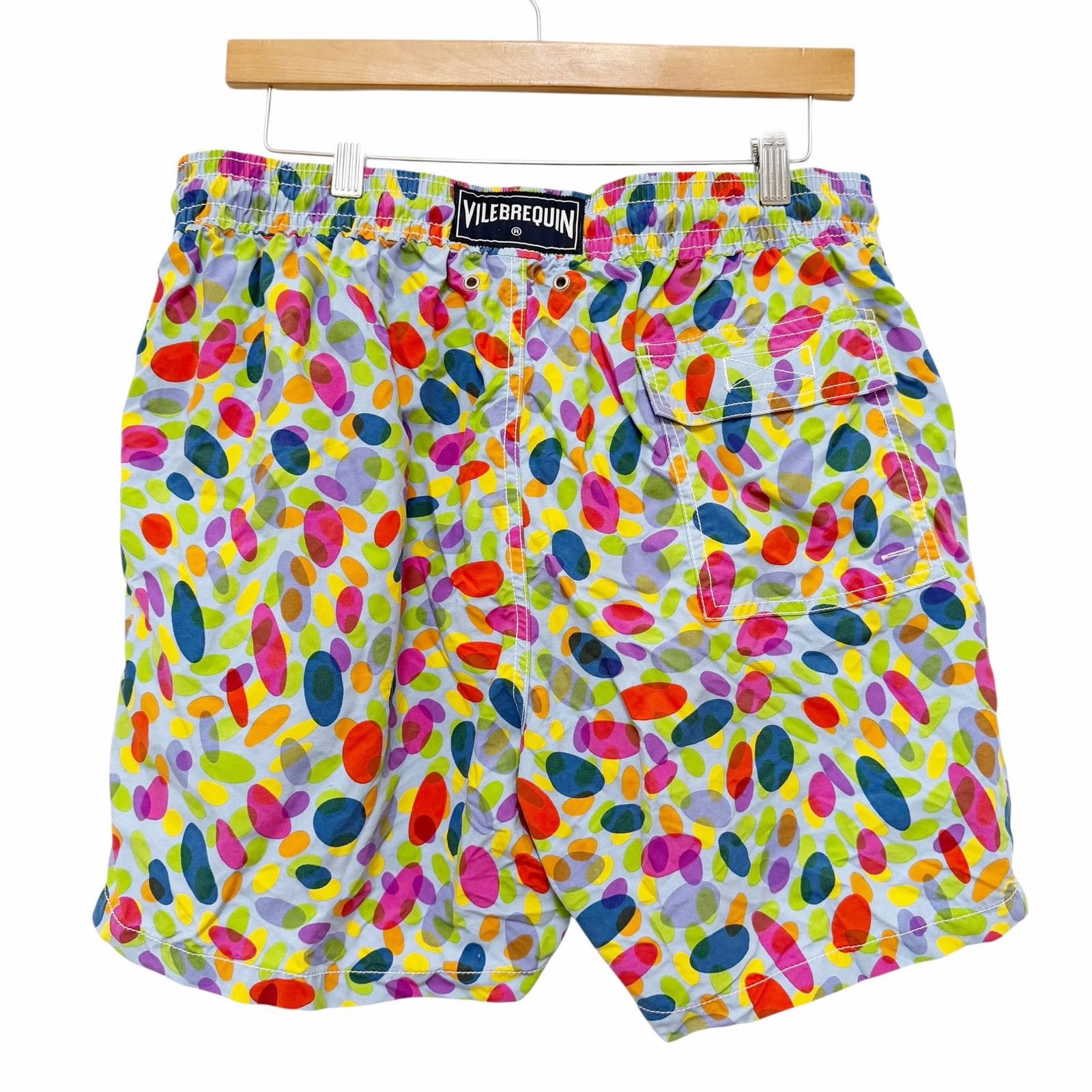 Vilebrequin Vilebrequin Oval Polka Dot Multicolor Bathing Suit Sz XL Size US 31 - 4 Thumbnail