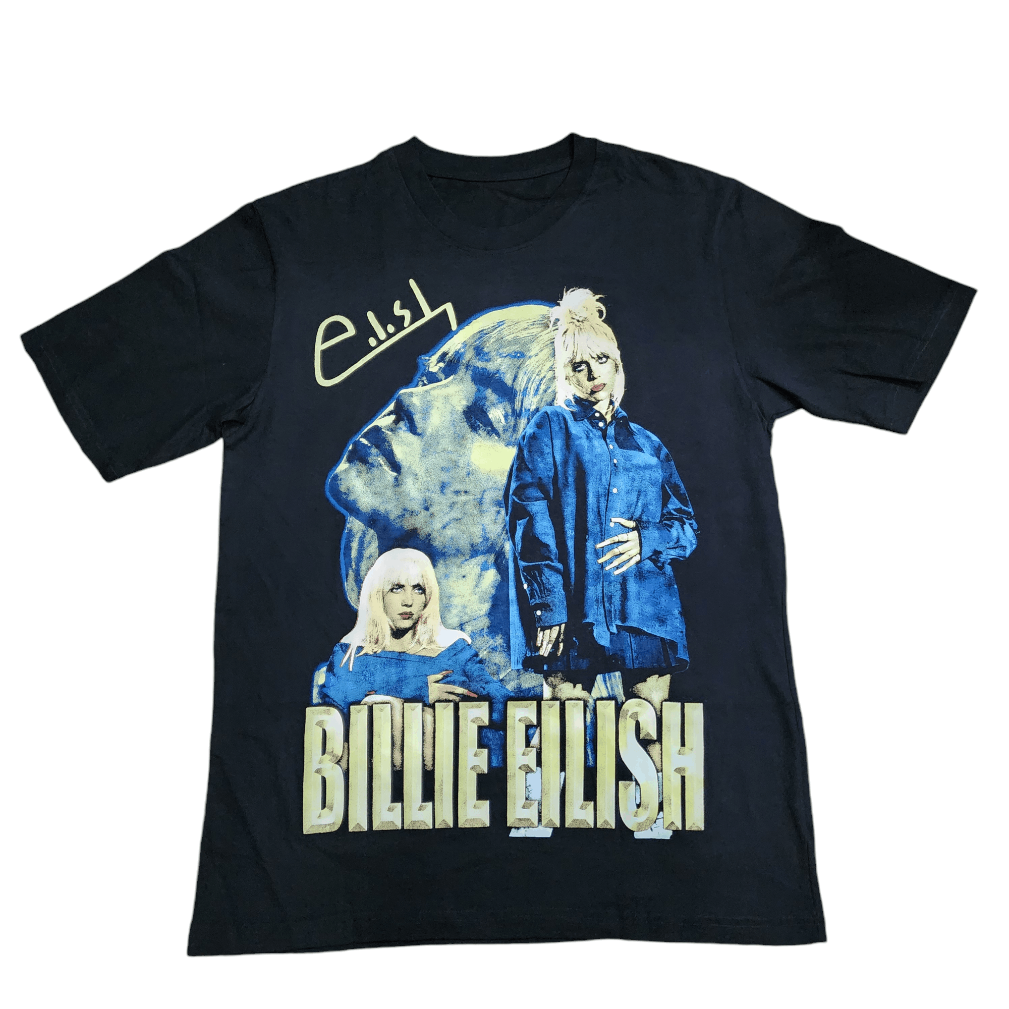 Band Tees 🎤 Billie Eilish Happier than ever Shirt , Limited tees Size US XL / EU 56 / 4 - 1 Thumbnail