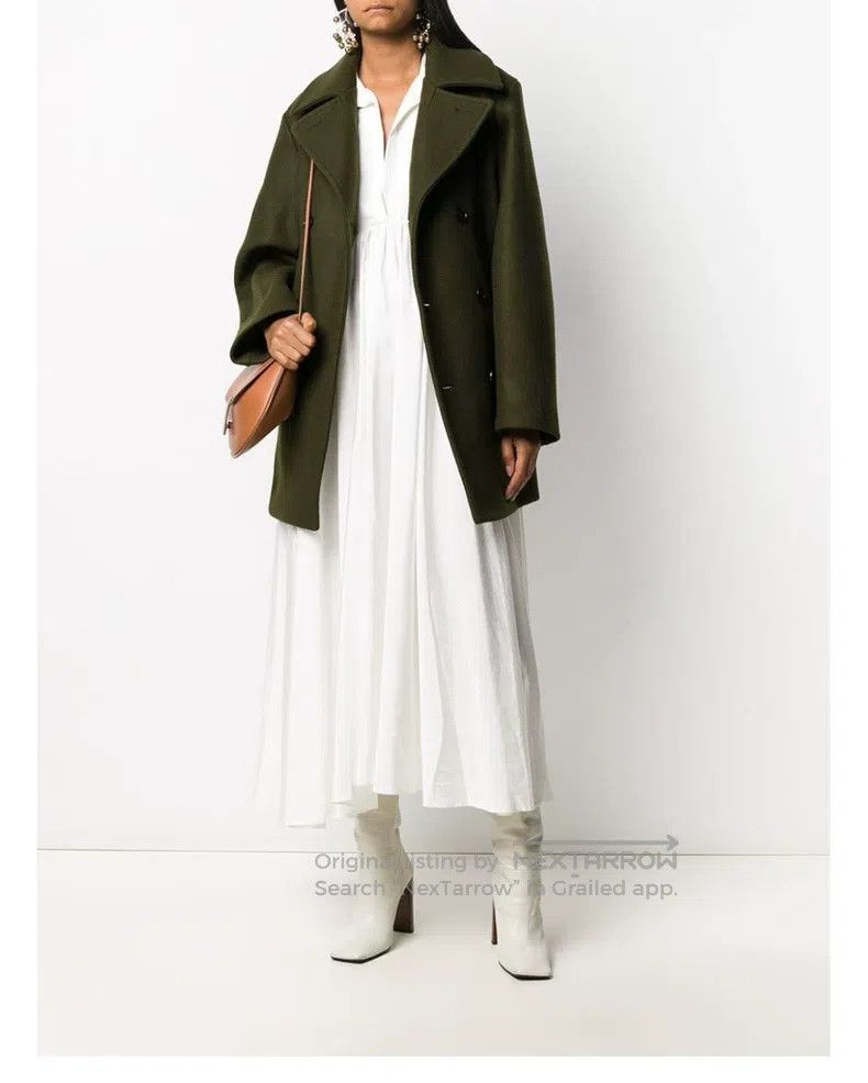 Jil Sander Jil Sander size 34 Military Green Coat Timeless Classic Sty Size S / US 4 / IT 40 - 2 Thumbnail