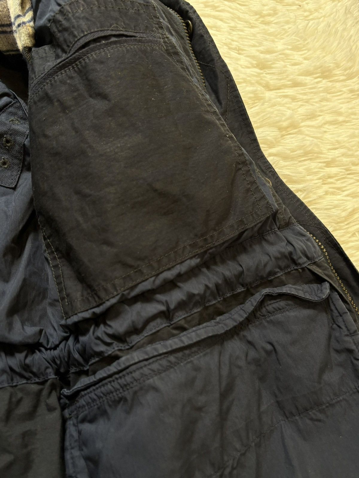 Polo Ralph Lauren Navy Military Safari Jacket Ralph Lauren Men’s M – Vintage Size US M / EU 48-50 / 2 - 8 Thumbnail