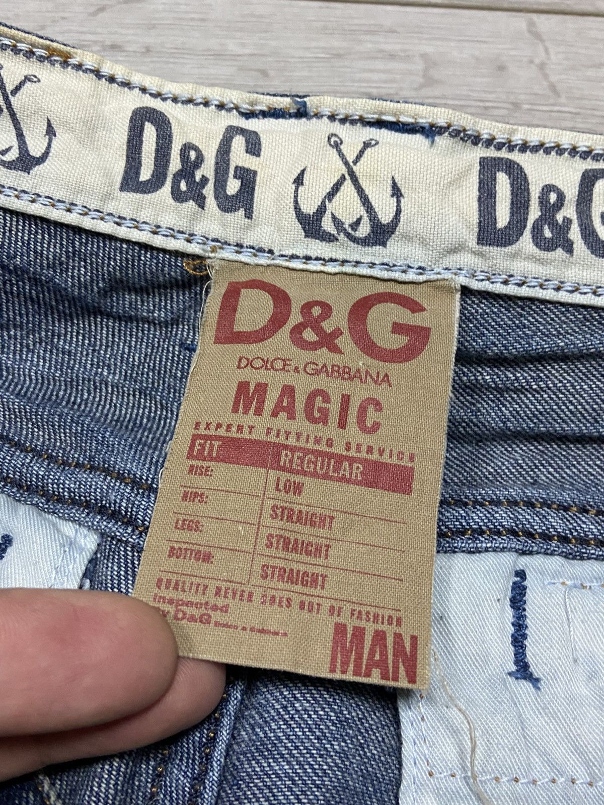Dolce & Gabbana DOLCE GABBANA vintage denim masters zipper distressed jeans Size US 34 / EU 50 - 7 Thumbnail