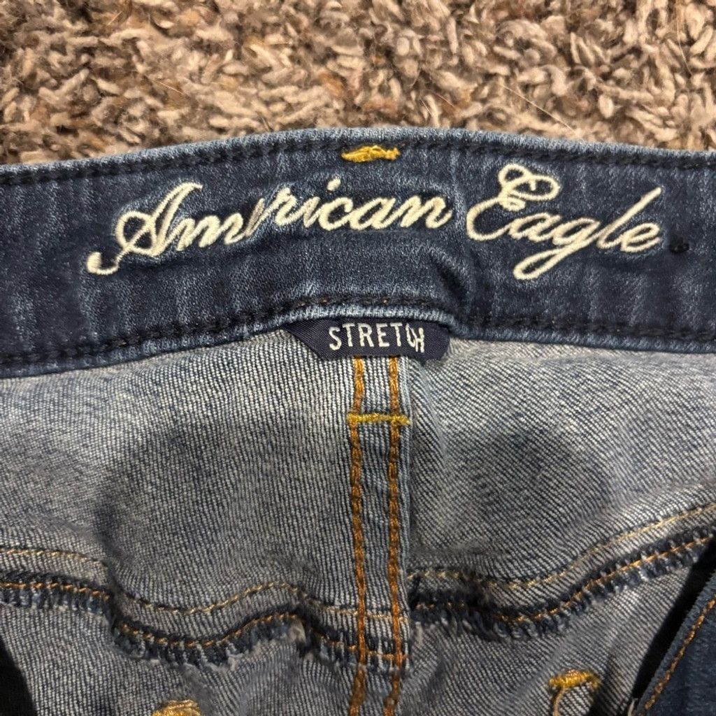 American Eagle Outfitters Women’s American Eagle Hi Rise Jeans Size 27" / US 4 / IT 40 - 4 Thumbnail