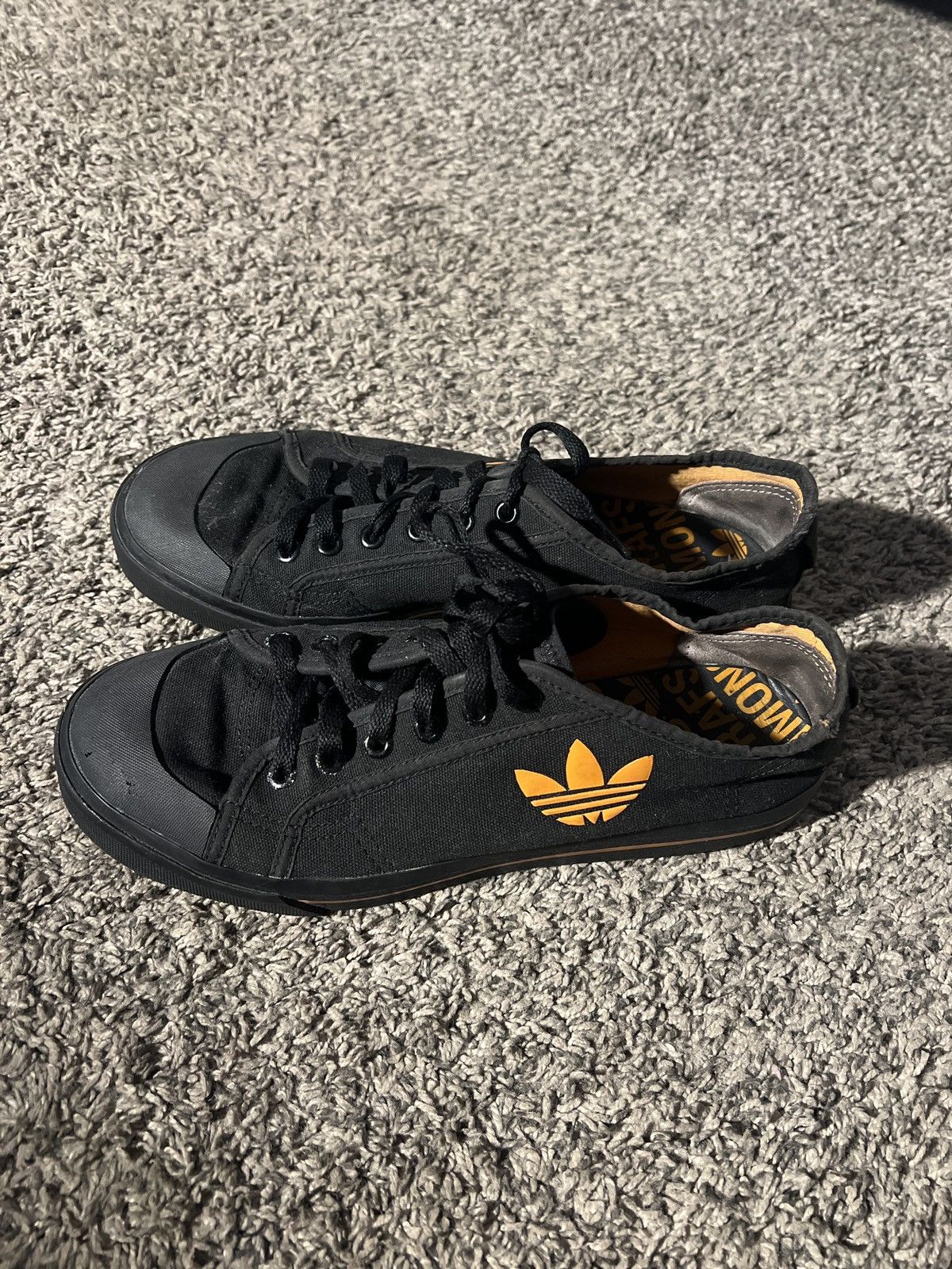 Raf Simons Adidas Raf Simons x Spirit Low Black Orange Size US 8 / EU 41 - 2 Thumbnail