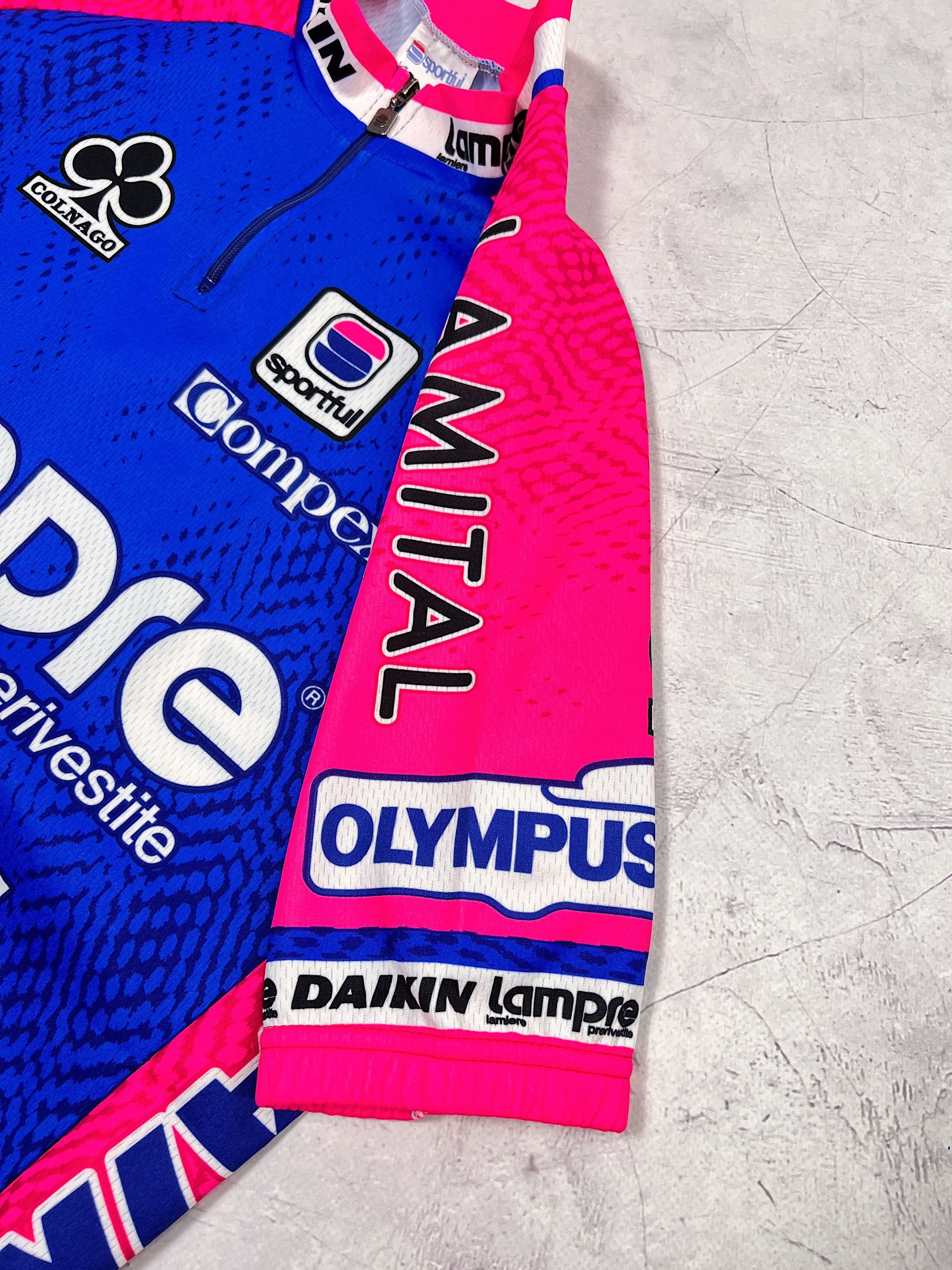 Sports Specialties × Vintage Sportful Lampre Daikin Cycling Jersey Colnago Size US M / EU 48-50 / 2 - 6 Thumbnail
