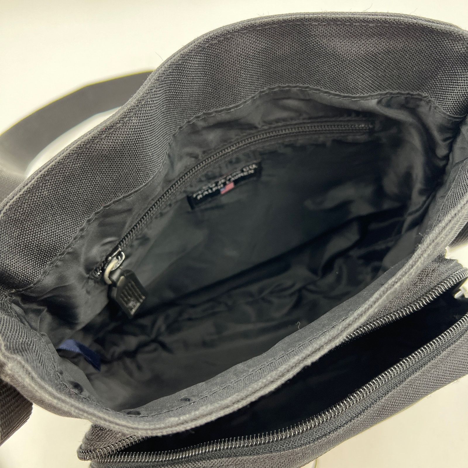 Polo Ralph Lauren × Vintage Ralph Lauren Polo Jeans Co. Vintage 90s Flap Crossbody Black Size ONE SIZE - 4 Thumbnail
