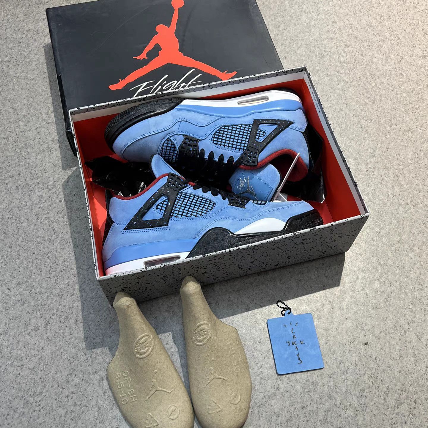 Jordan Brand Air Jordan 4 × Travis Scott Sneakers K15 Size US 10 / EU 43 - 9 Thumbnail
