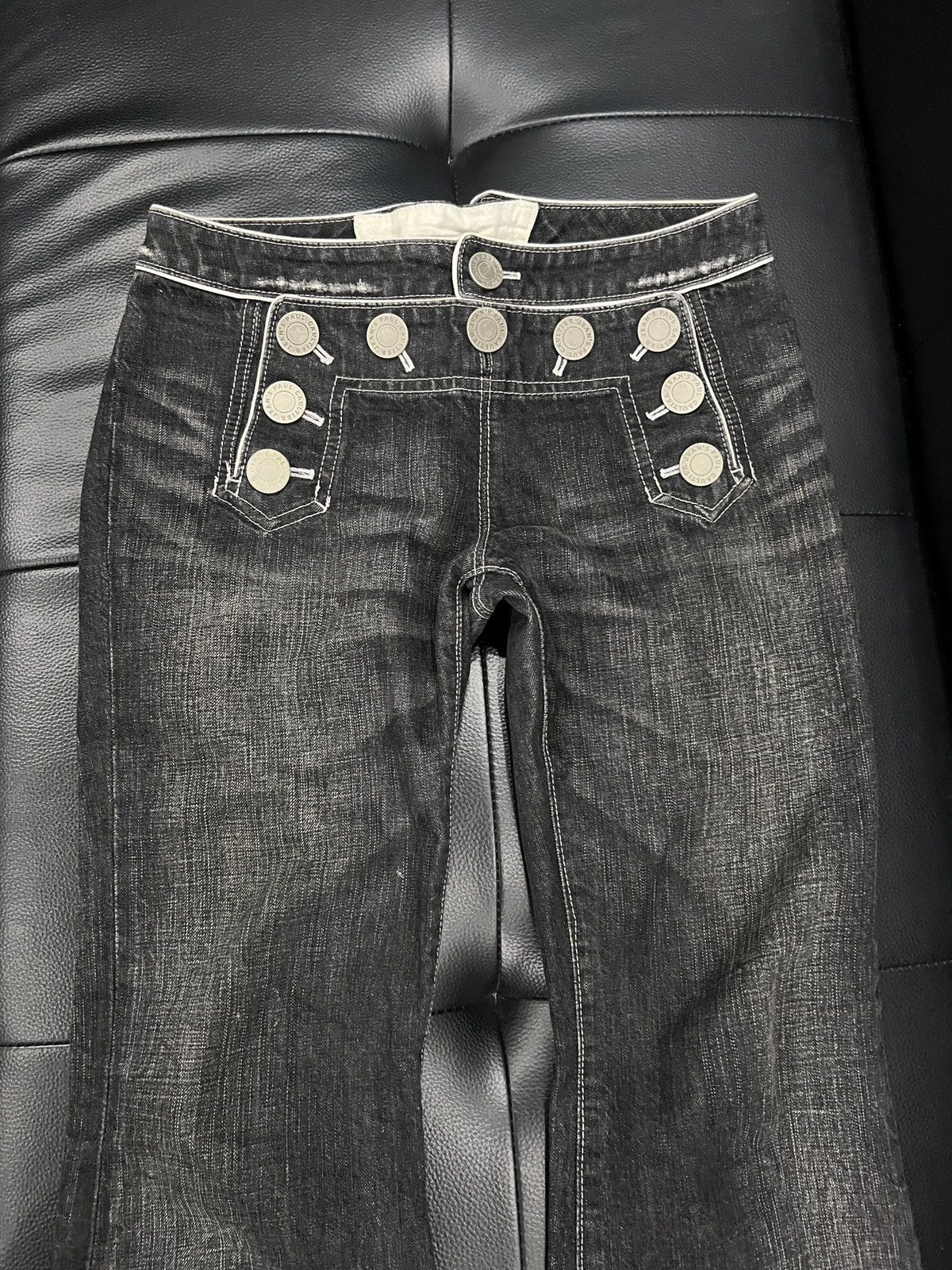 Jean Paul Gaultier Jean Paul Gaultier Nautical Button Flared Denim Size US 40 / EU 56 - 2 Thumbnail