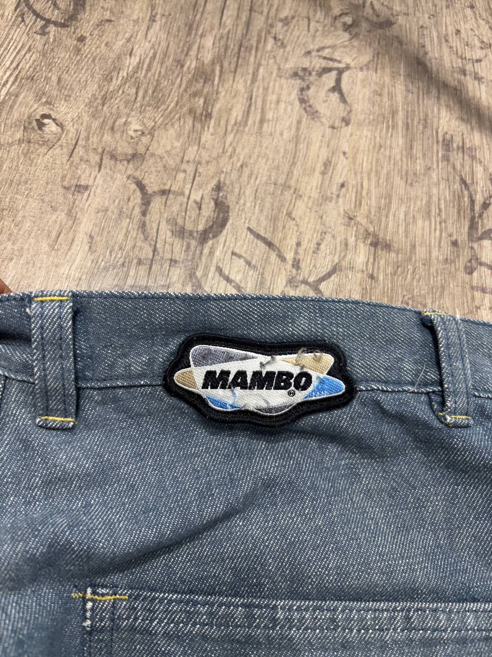 Mambo VTG Mambo Y2K Baggy Painted Carpenter Double Knee Jeans Size US 34 / EU 50 - 11 Thumbnail