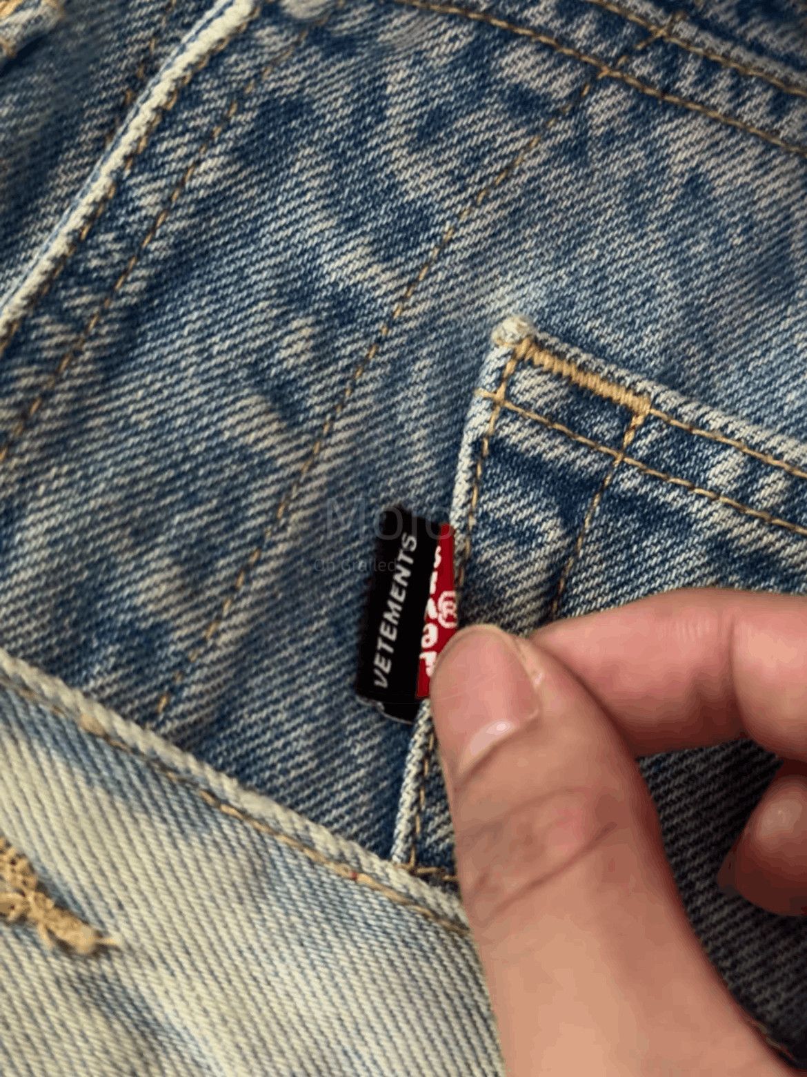 Vetements Vetements x Levis Demma Joint Denim Jacket-2508 Size US XS / EU 42 / 0 - 5 Thumbnail