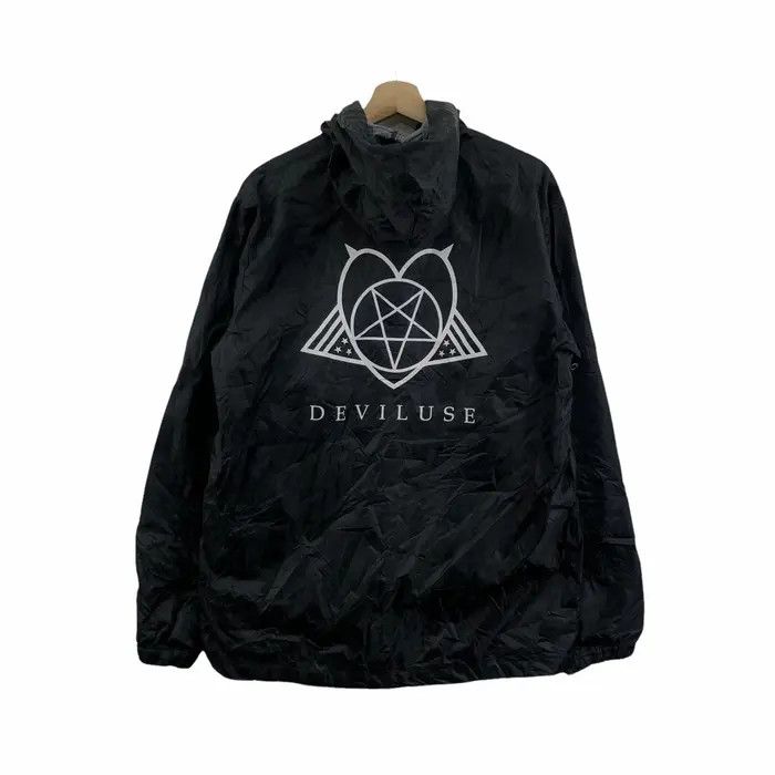 Japanese Brand DEVILUSE JAPAN Peace Love Hate Skateboard Rebel Jacket Size US L / EU 52-54 / 3 - 1 Thumbnail