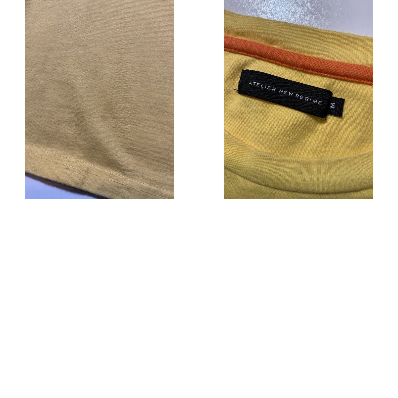 Vintage ATELIER NEW REGIME All Things For Sale Graphic Yellow Crewneck T-Shirt Sz. M Mens Size US M / EU 48-50 / 2 - 8 Thumbnail