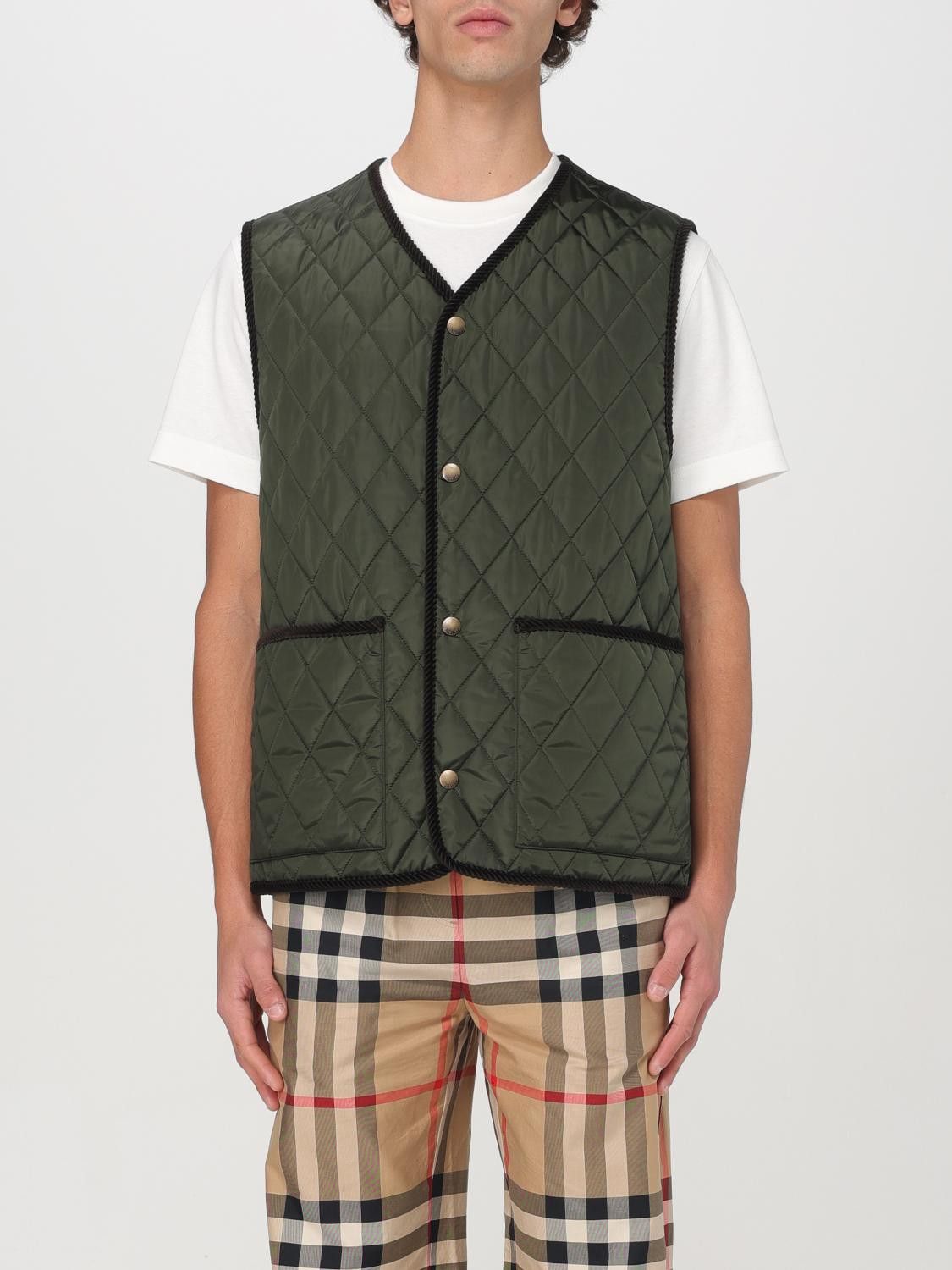 Burberry Burberry Suit Vest Men Olive Size US M / EU 48-50 / 2 - 1 Thumbnail